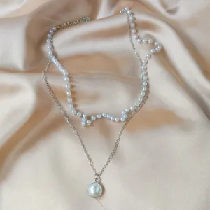 New Fashion Kpop Pearl Choker Necklace Chain for Women