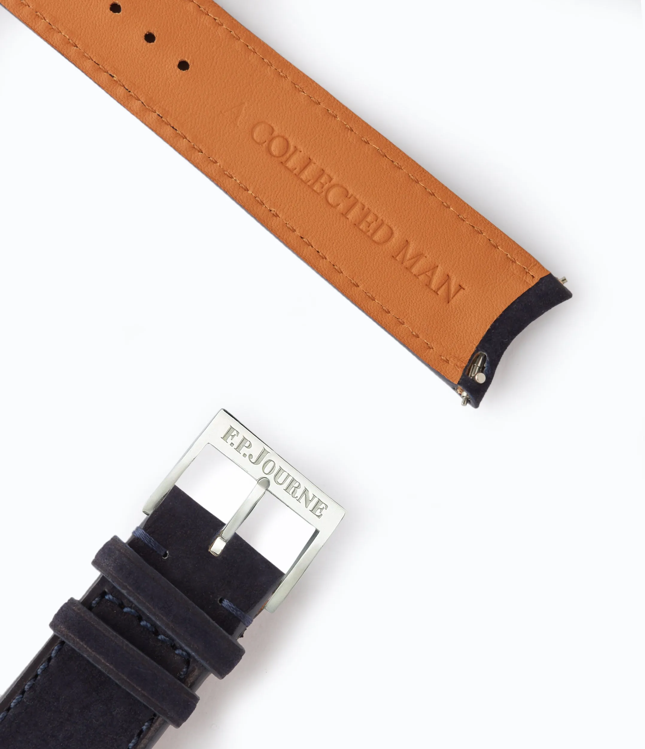 nubuck curved strap