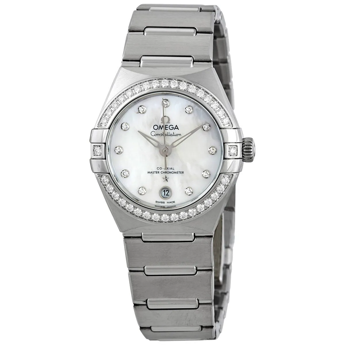 Omega Constellation Automatic Chronometer Diamond Ladies Watch 131.15.29.20.55.001