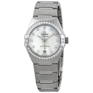 Omega Constellation Automatic Chronometer Diamond Ladies Watch 131.15.29.20.55.001