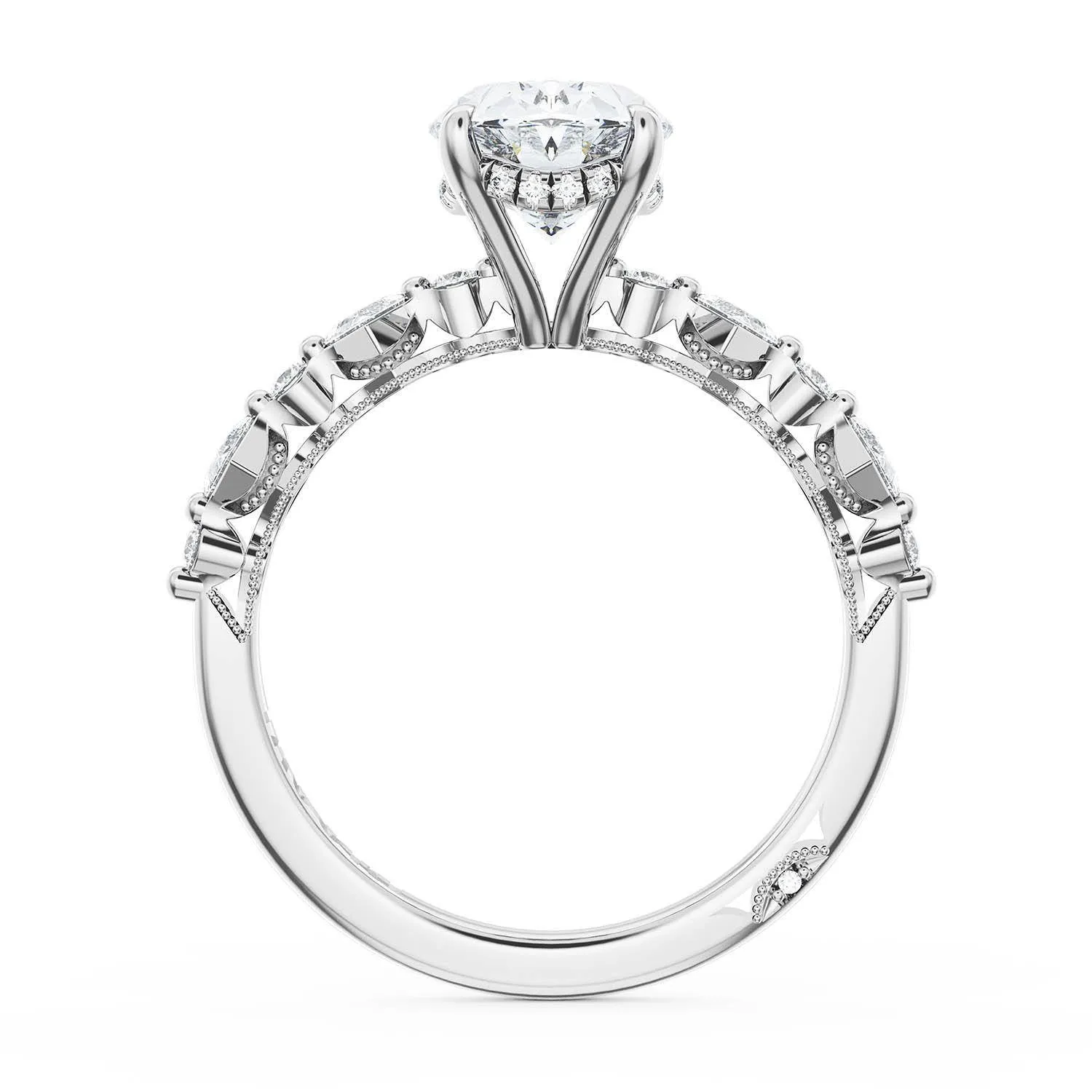Oval Solitaire Engagement Ring