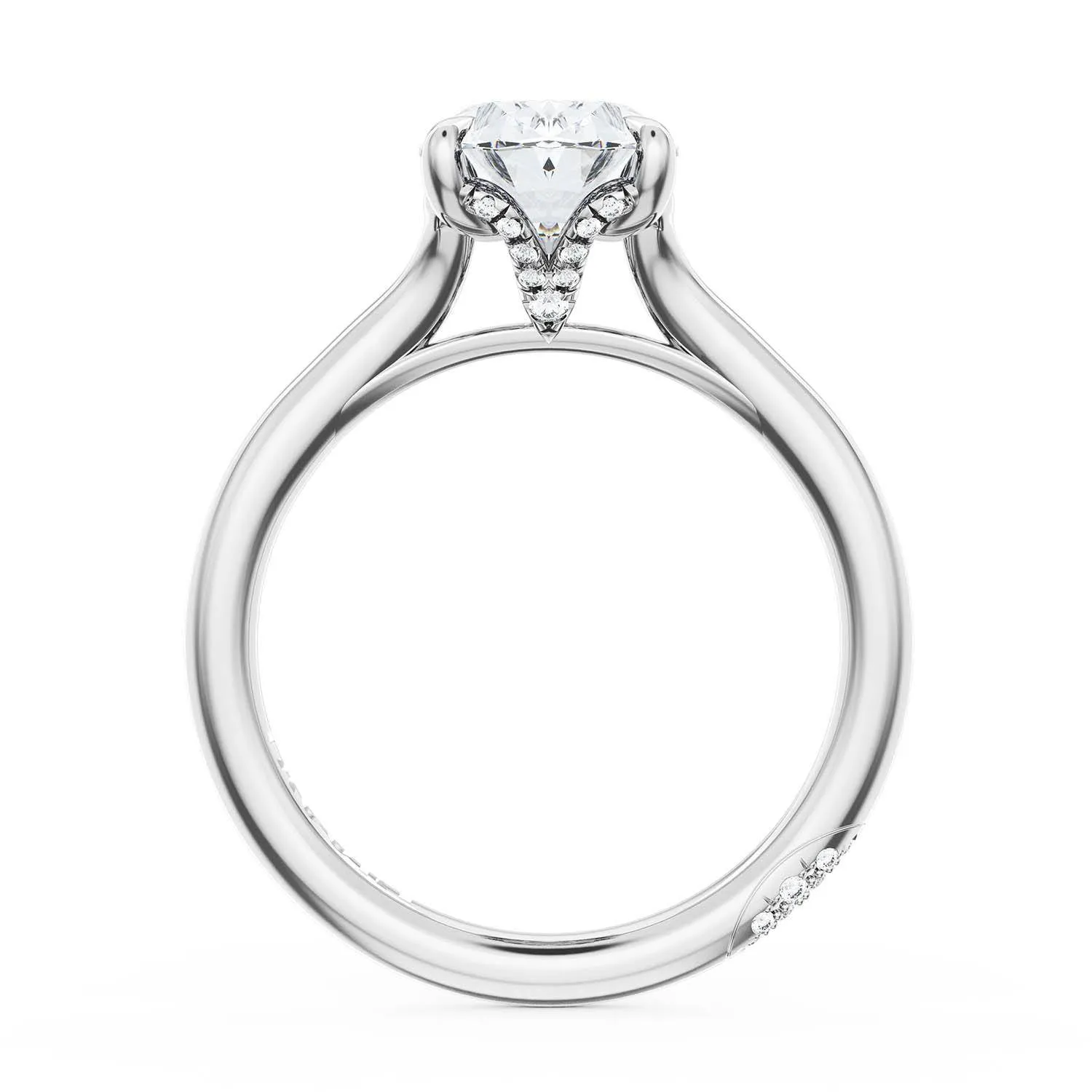 Oval Solitaire Engagement Ring