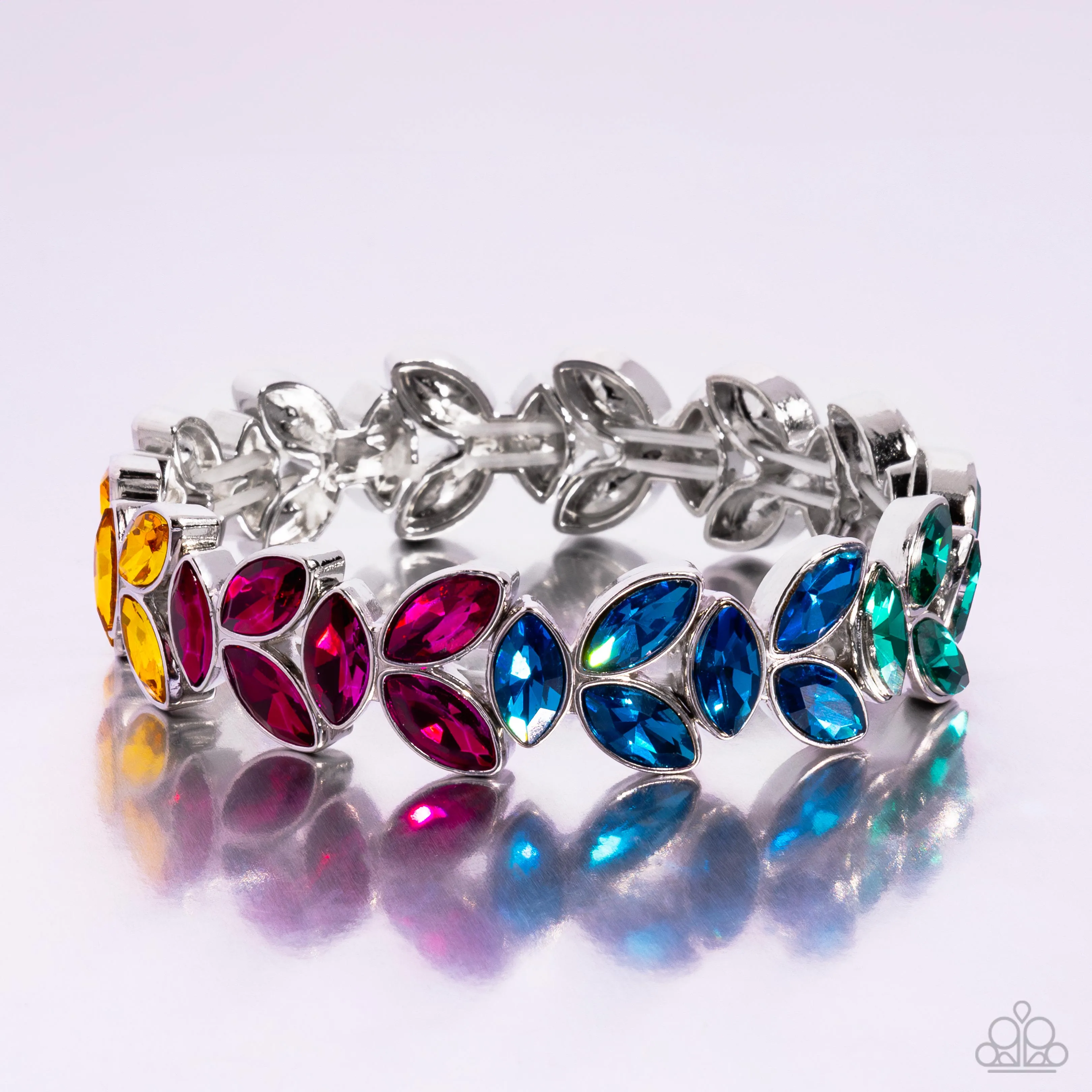 Paparazzi - Gilded Gardens - Multi Bracelet