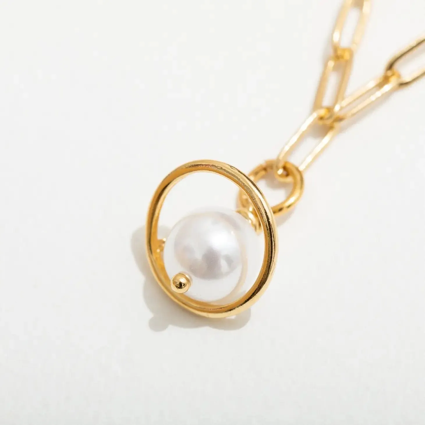 Park Slope Pearl Chain Necklace