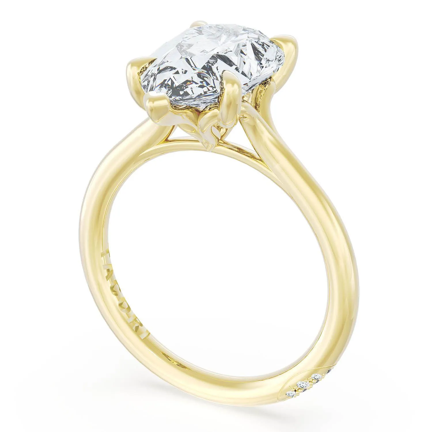 Pear Solitaire Engagement Ring