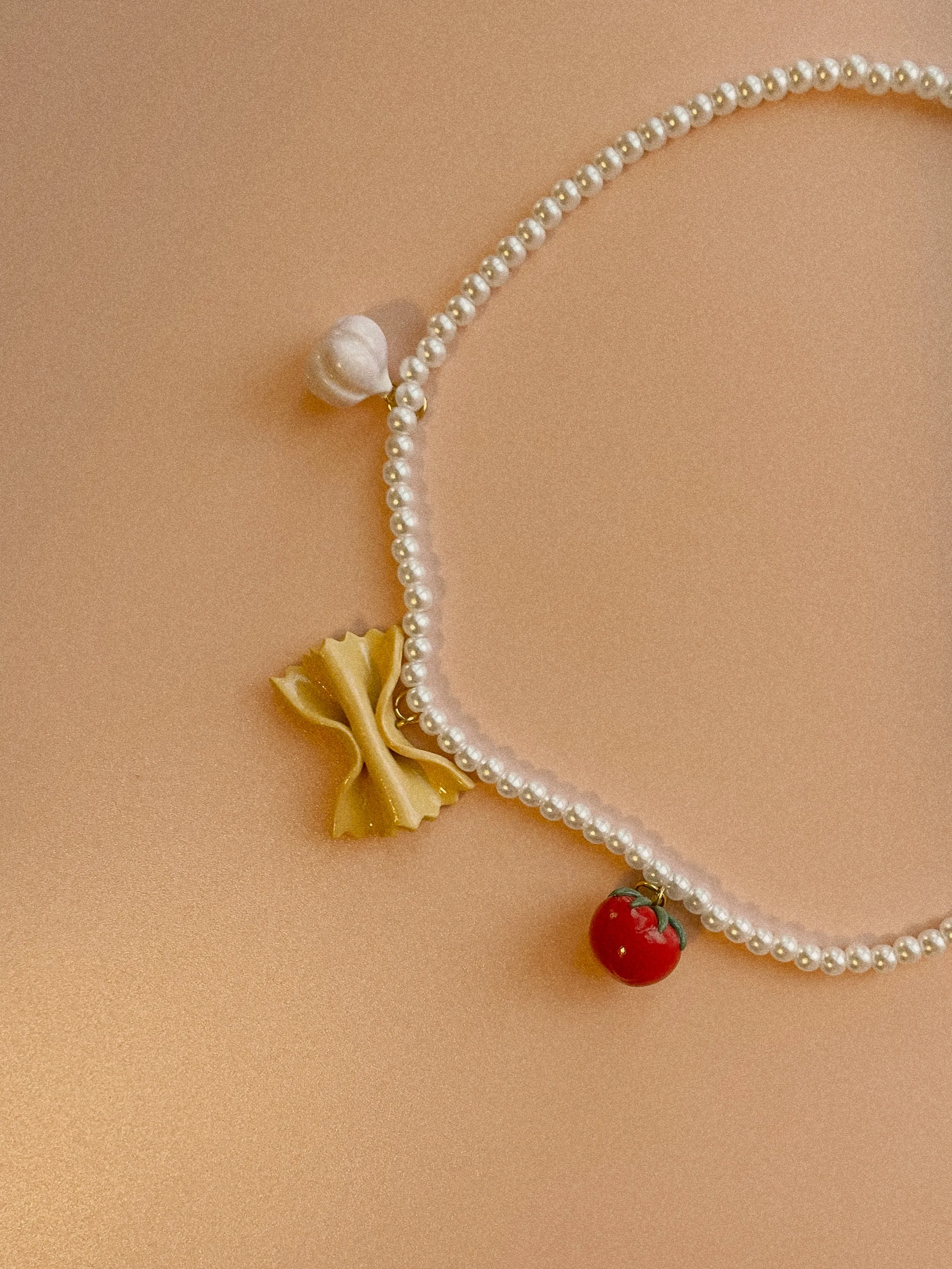 Pearl Charm Necklace (Build-Your-Own)