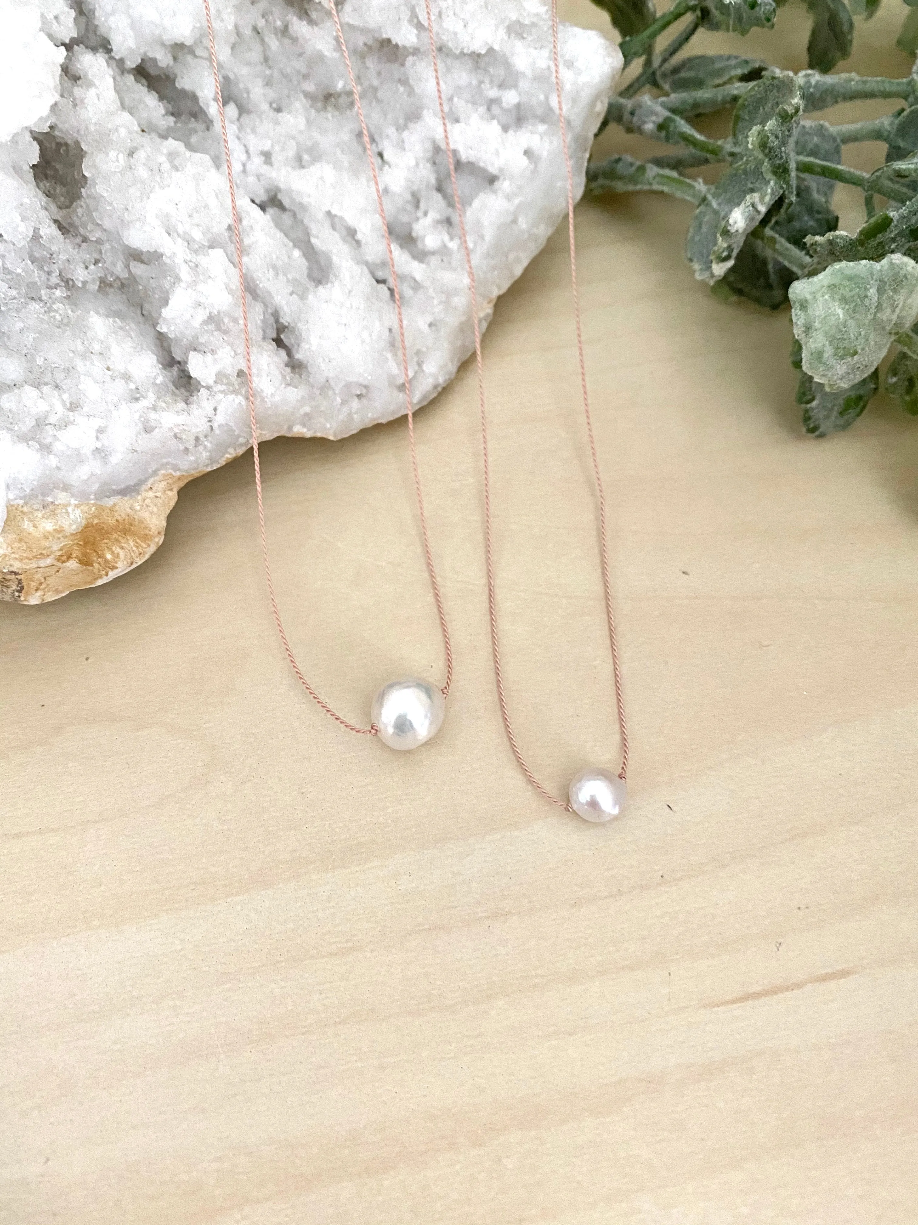 Pearl Cord Necklace