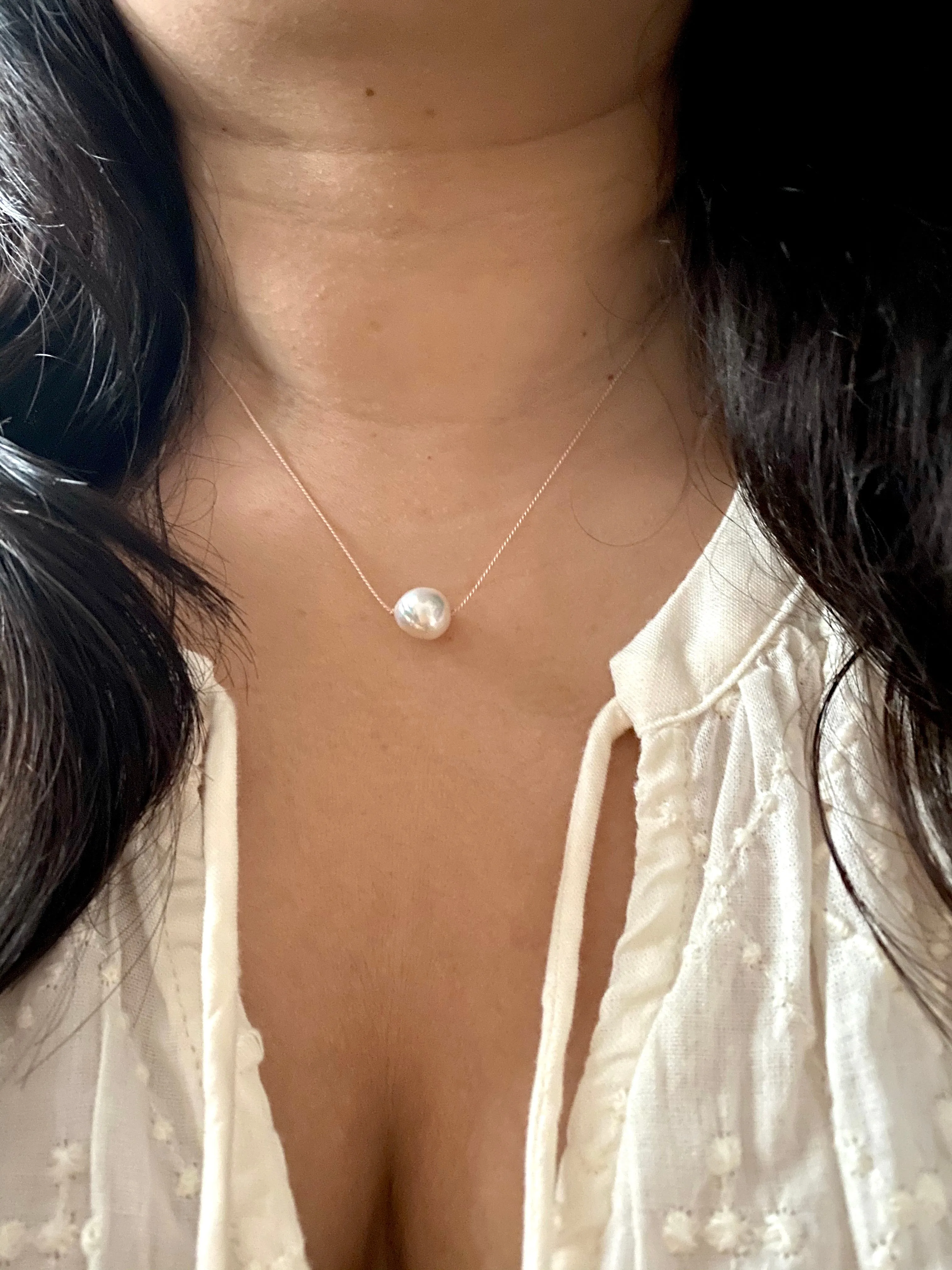 Pearl Cord Necklace