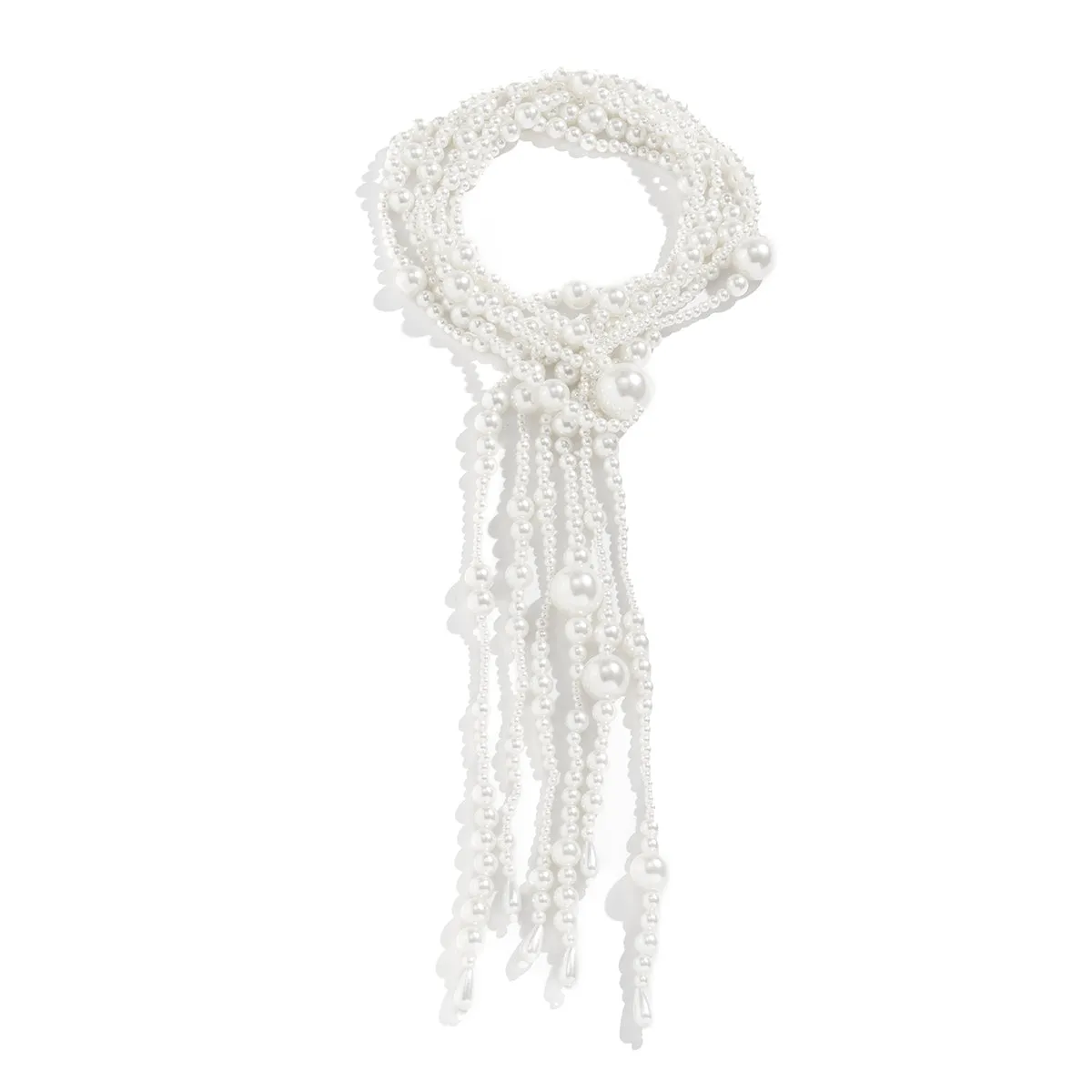 Pearl Scarf Necklace