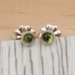 Peridot Studs