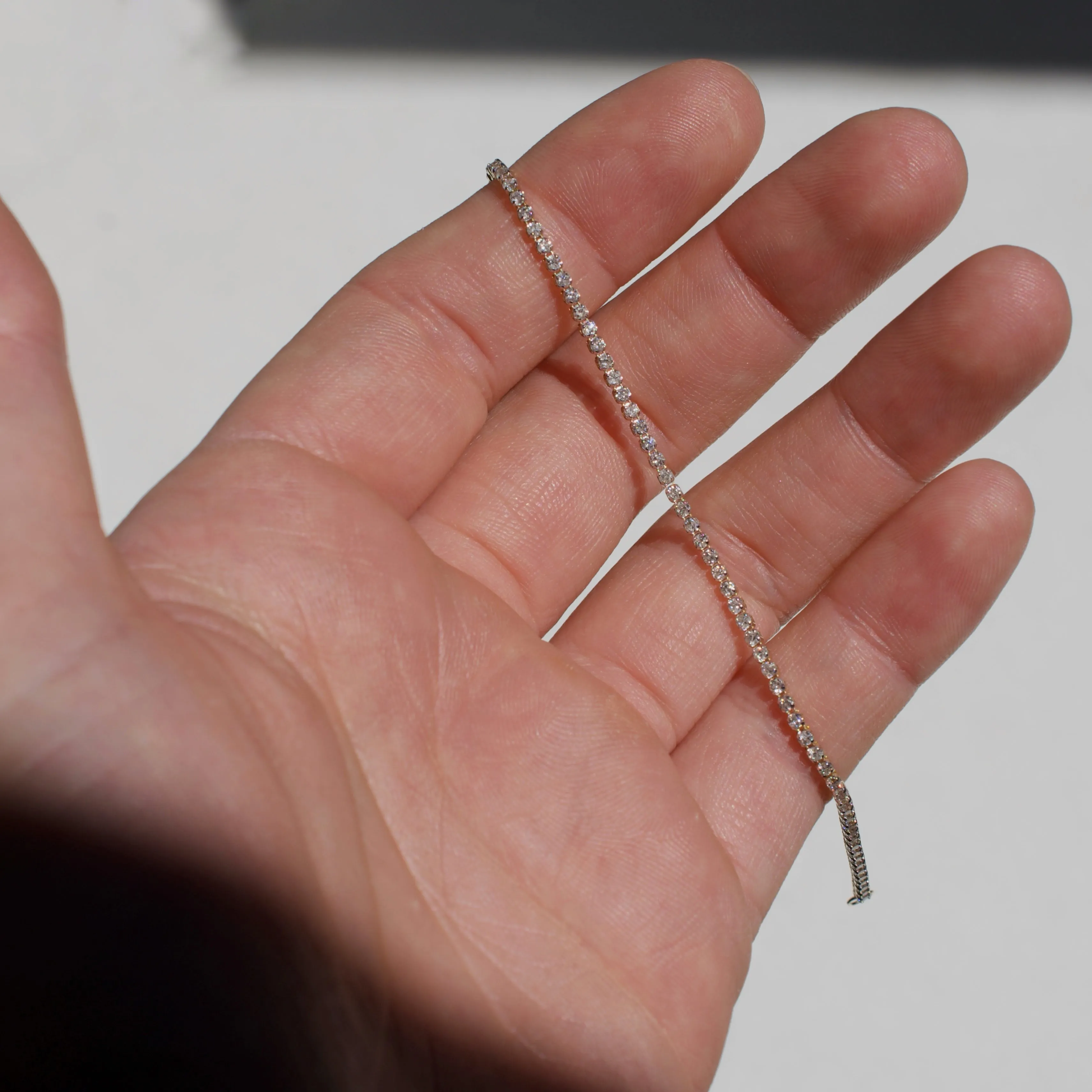 Petite Diamond Tennis Bracelet