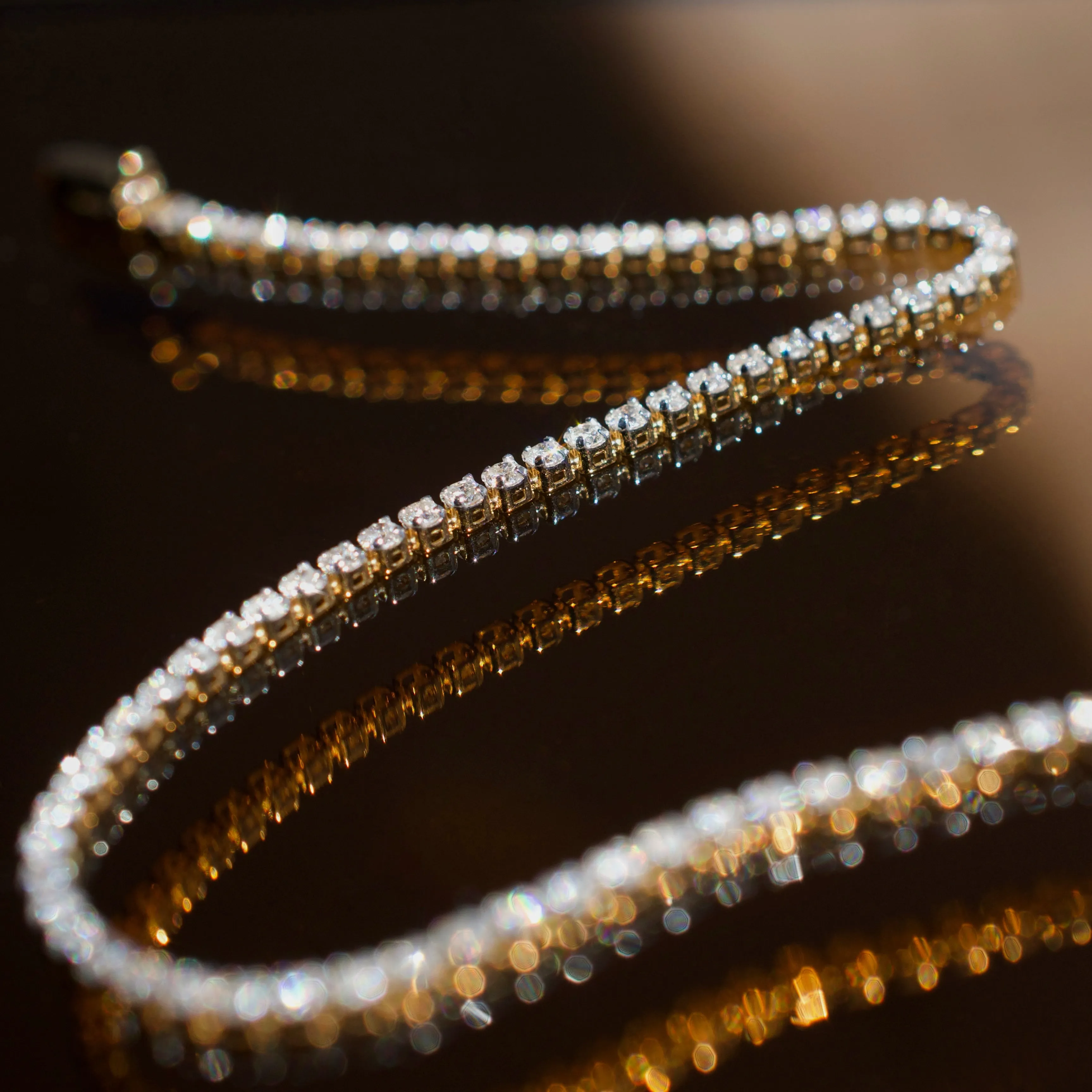 Petite Diamond Tennis Bracelet