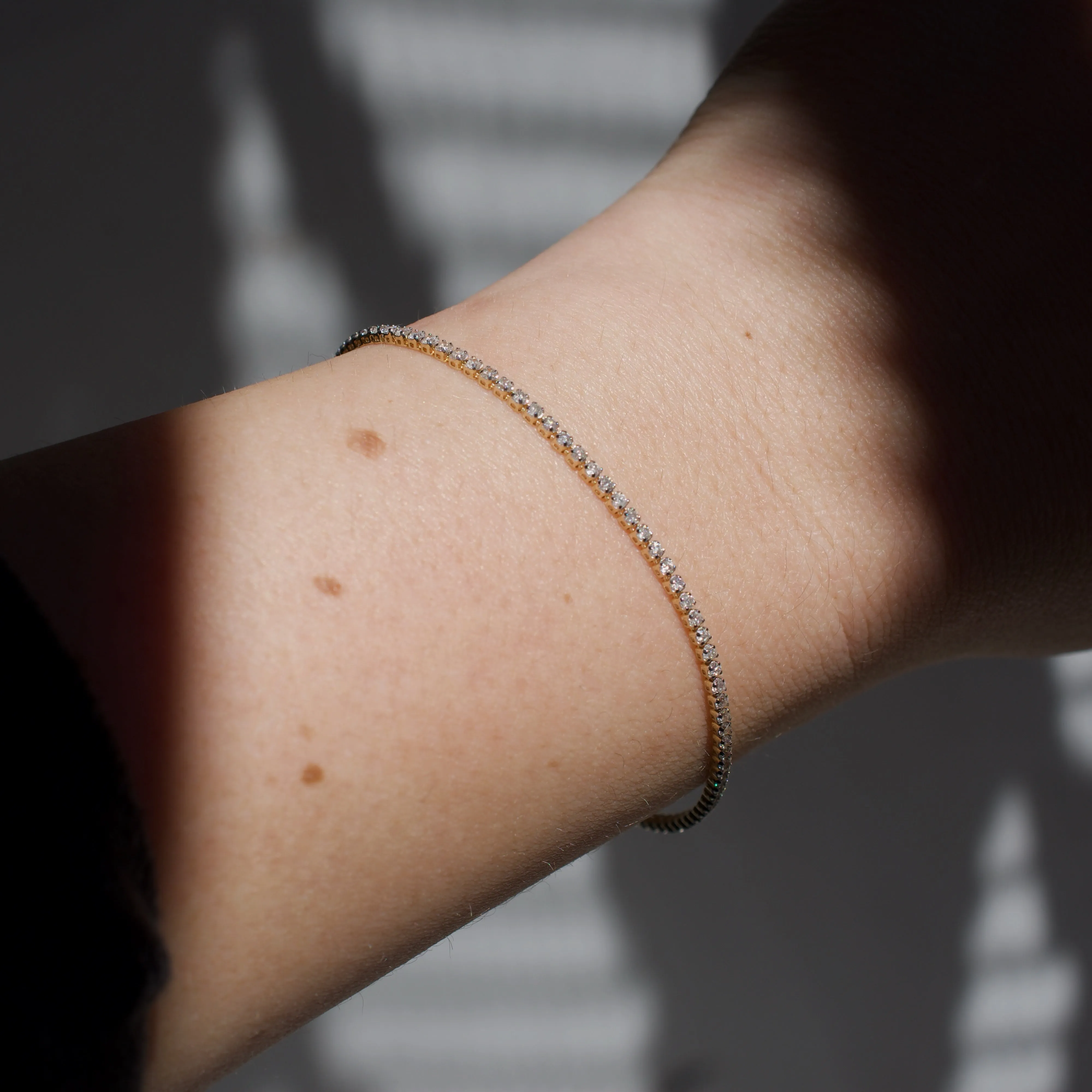 Petite Diamond Tennis Bracelet