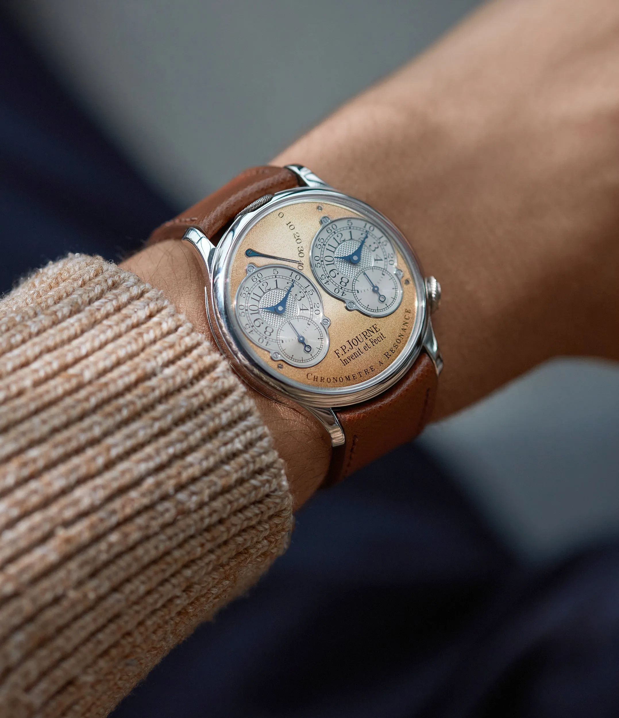 Pre-Souscription Chronomètre à Résonance | 38mm | Platinum