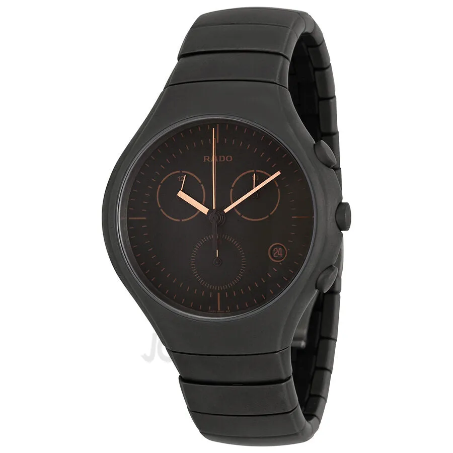 Rado True Chronograph Quartz Grey Dial Men's Watch R27897402
