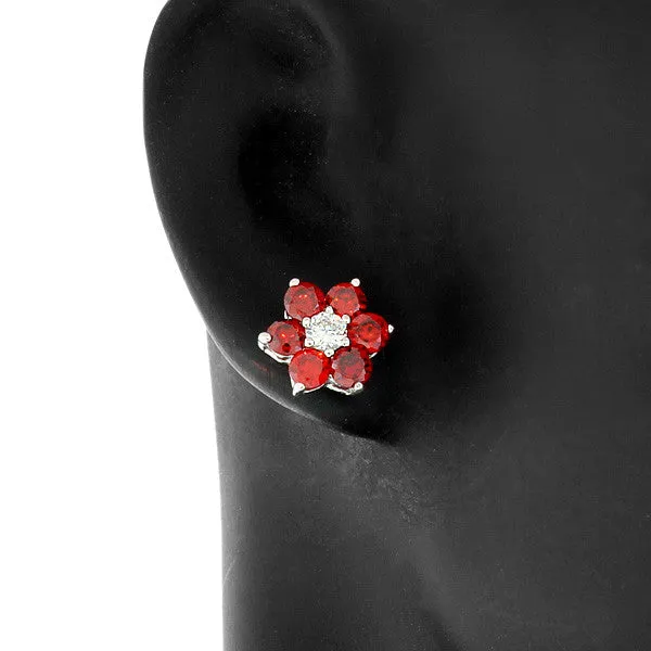 Red Flower Gems