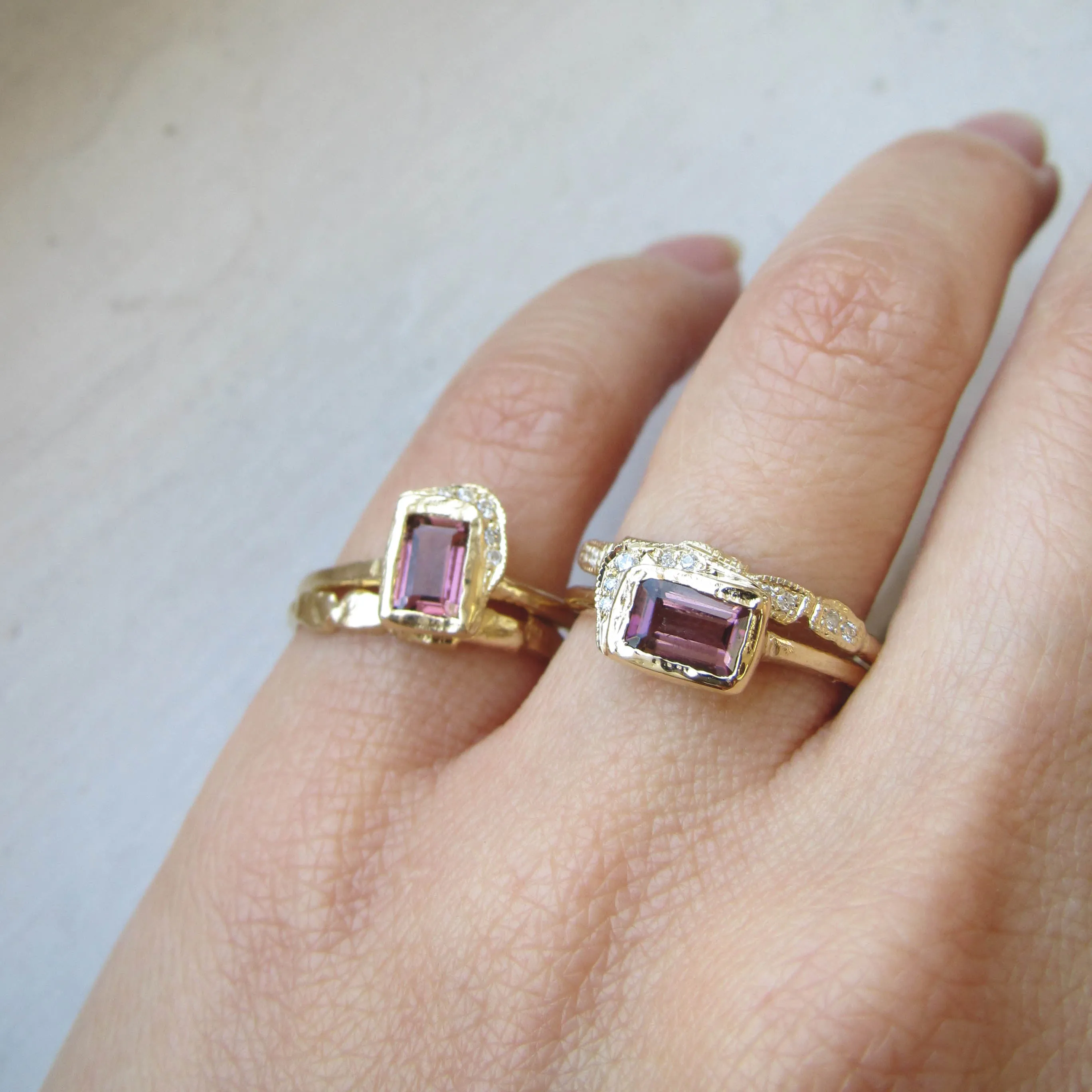 Reflection EW Pink Tourmaline Ring