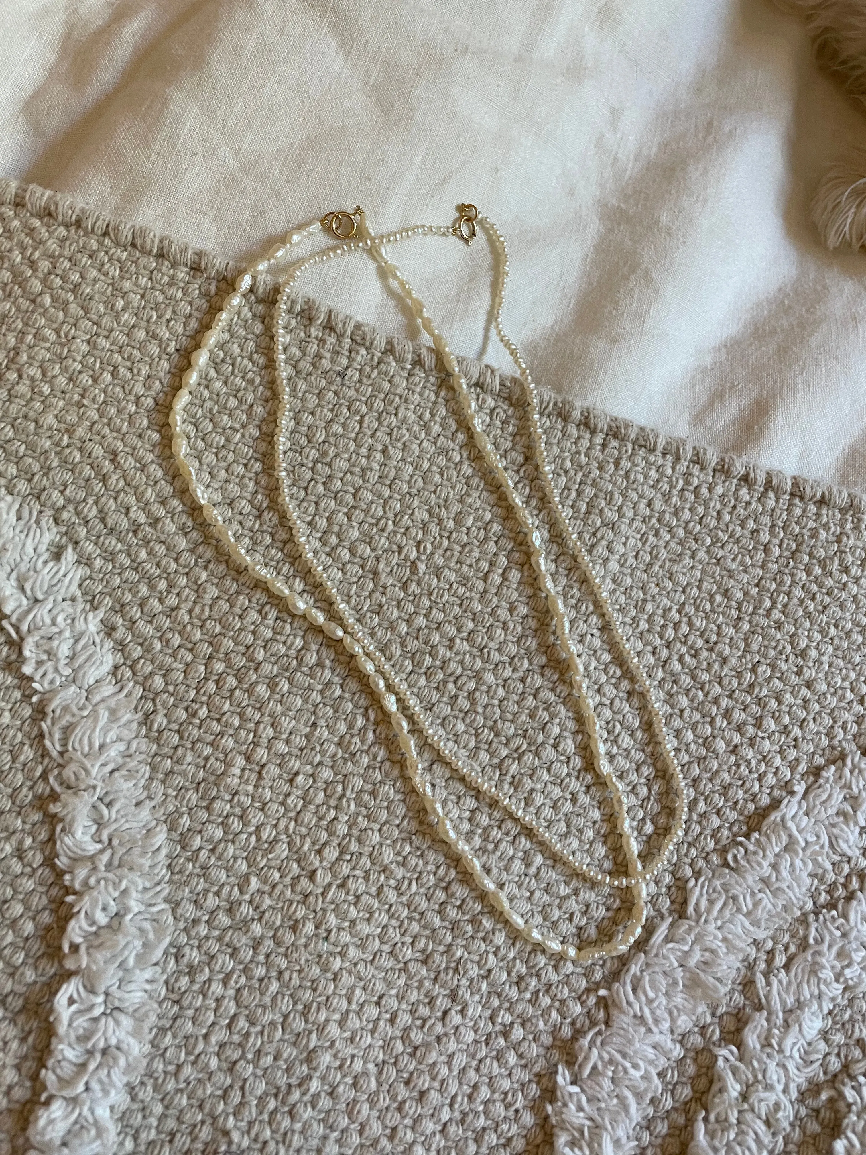 Rice Pearl Necklace