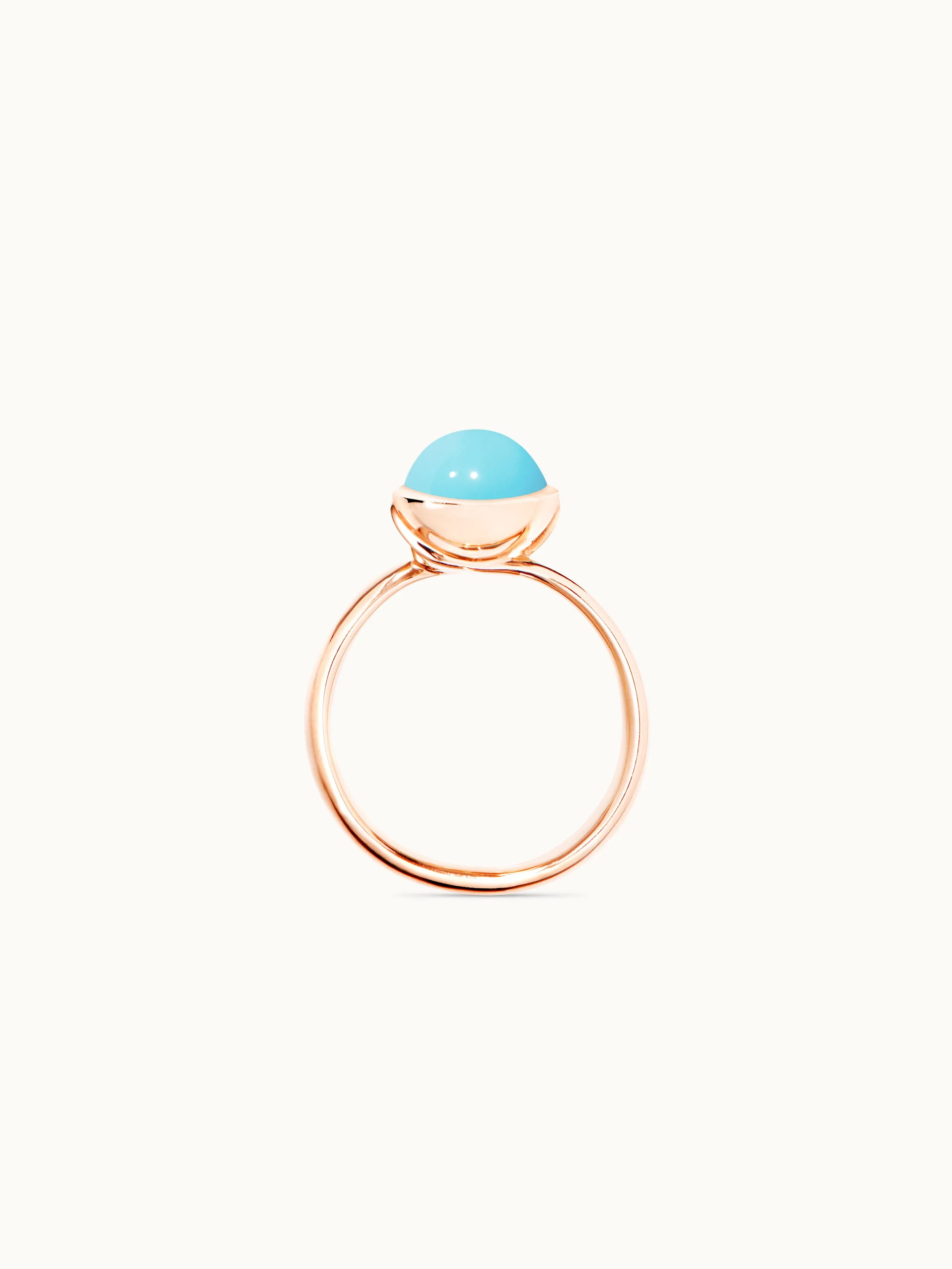 Ring BOUTON small Turquoise Turquoise
