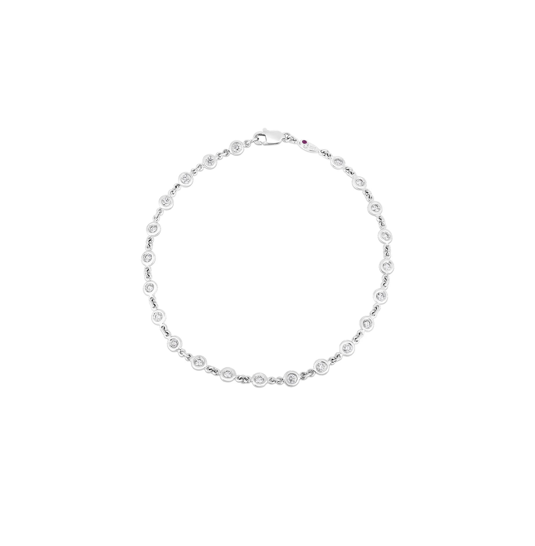 Roberto Coin Diamonds by the Inch Continuous Diamond Station Bracelet