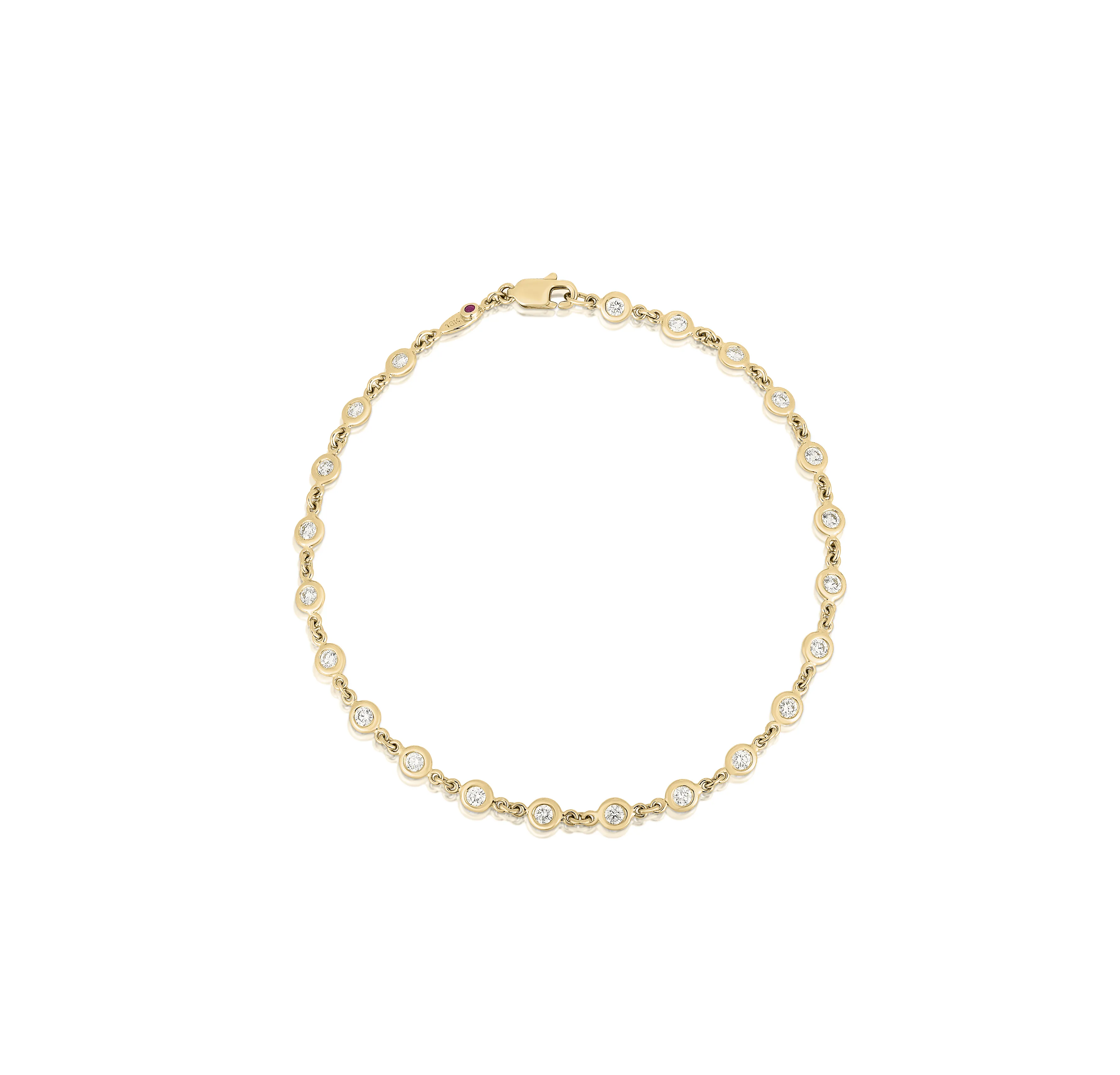 Roberto Coin Diamonds by the Inch Continuous Diamond Station Bracelet