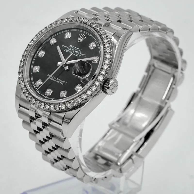 Rolex Datejust 116234 Diamond Dial & Bezel 36mm Stainless Steel