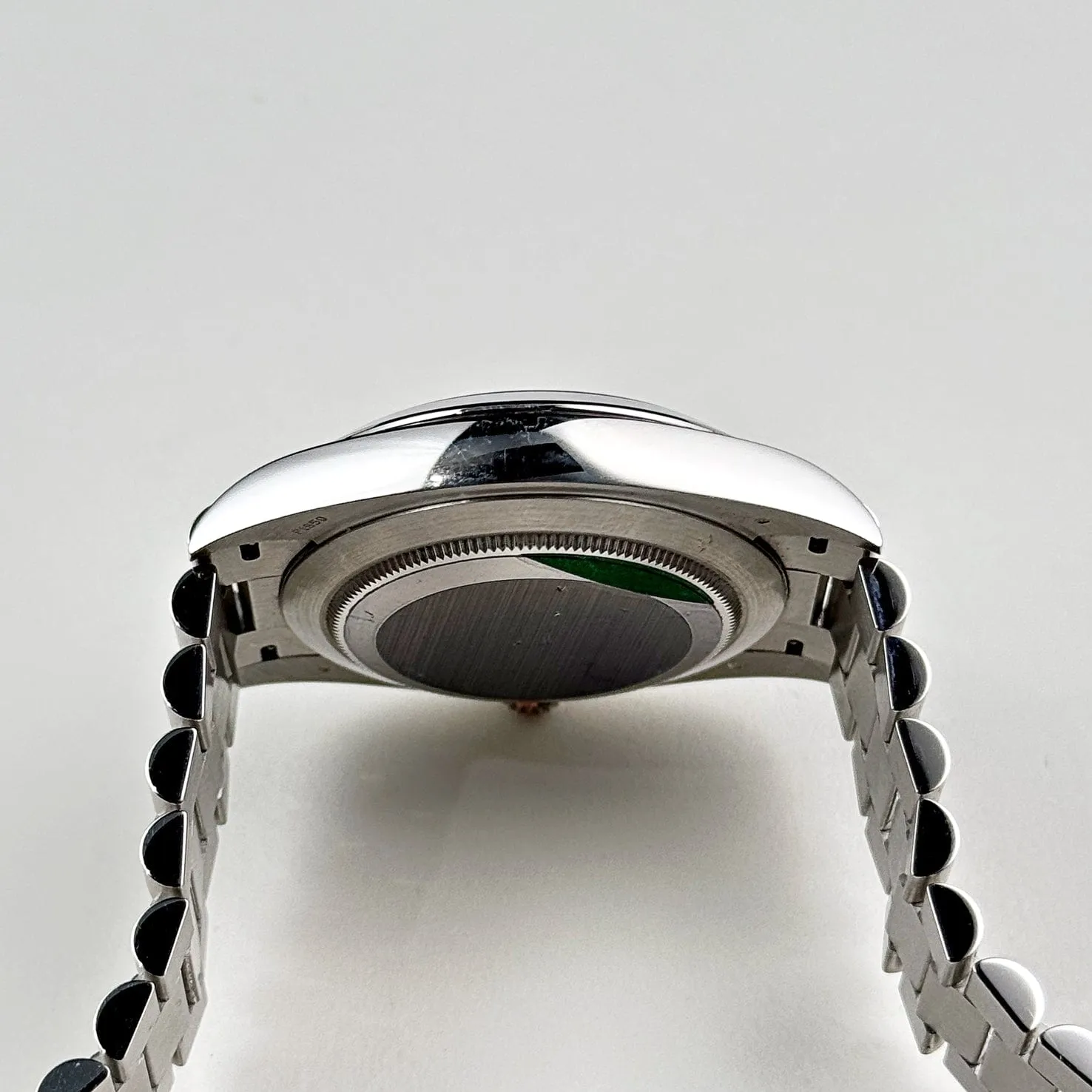 Rolex Day-Date 228206 Platinum  Olive Green Arabic Dial