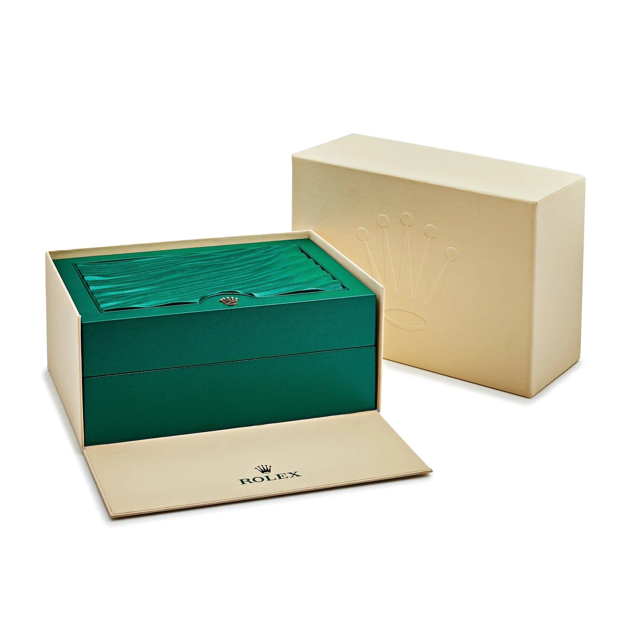 Rolex Day-Date 228206 Platinum  Olive Green Arabic Dial