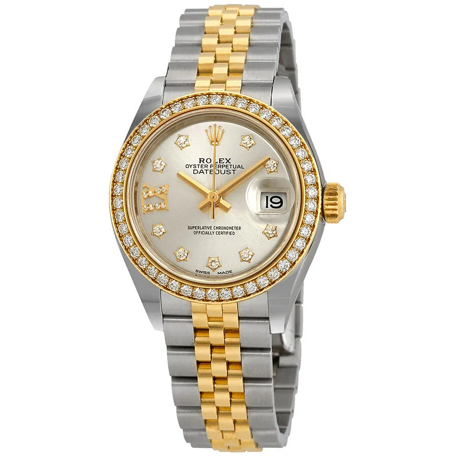 Rolex Lady Datejust Sundust Roman Diamond Dial Diamond Bezel Automatic Watch 279383SNDRJ
