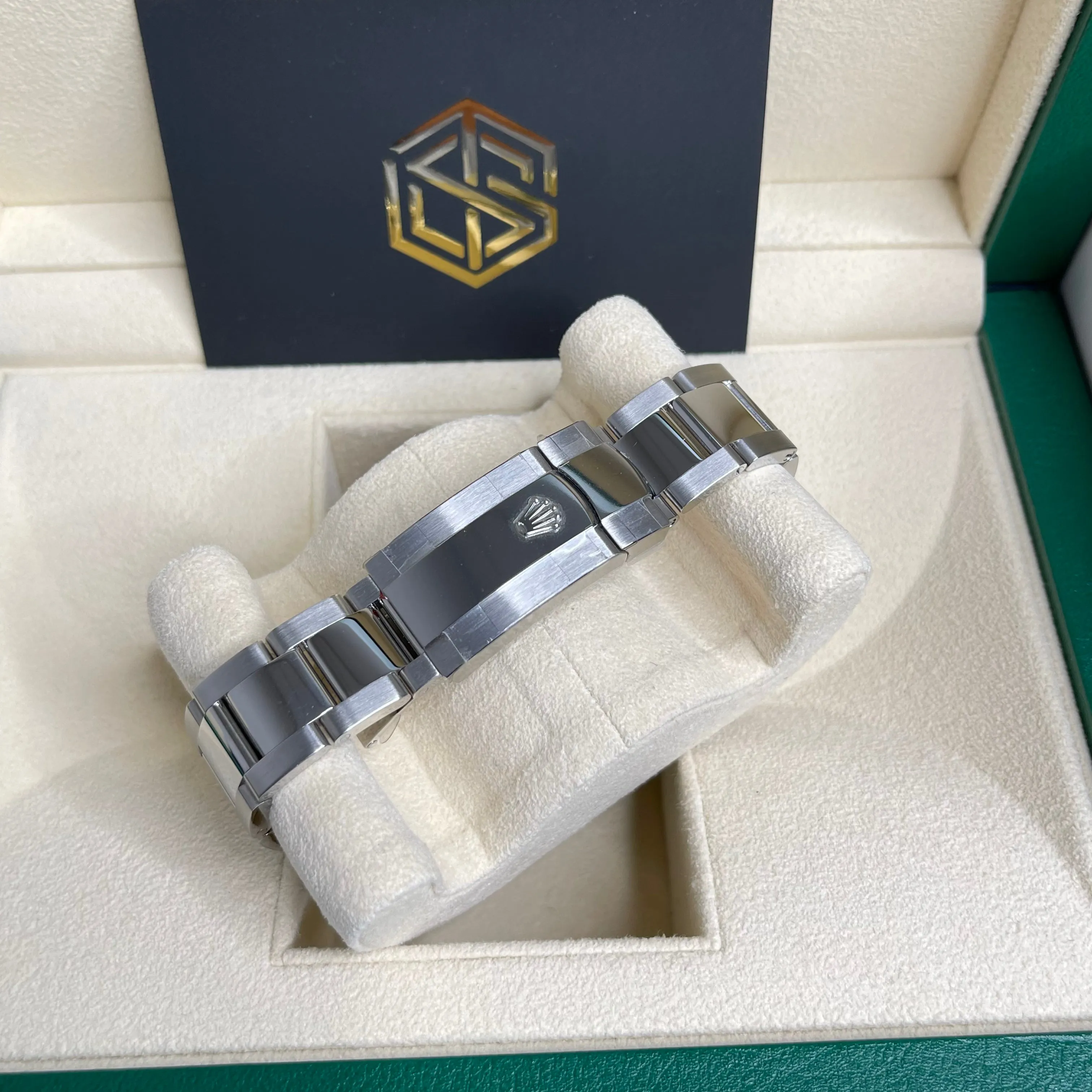 Rolex Milgauss 116400GV 2021 Black Dial Full Stickers Full Set Watch