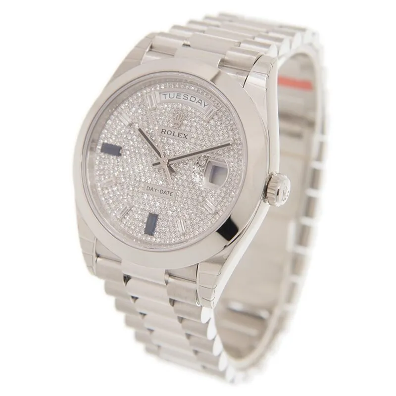 Rolex Oyster Perpetual Day-Date 40 Automatic Chronometer Men's Watch 228206-0029 228206PAVEP