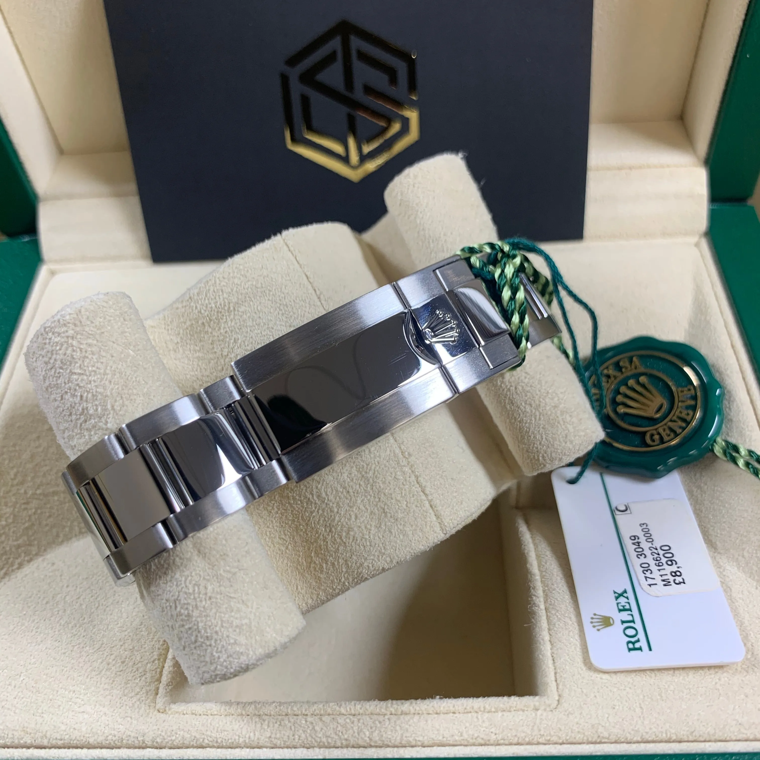 Rolex Yacht-Master 40 116622 Rhodium Dial 2018 Discontinued Full Set Watch