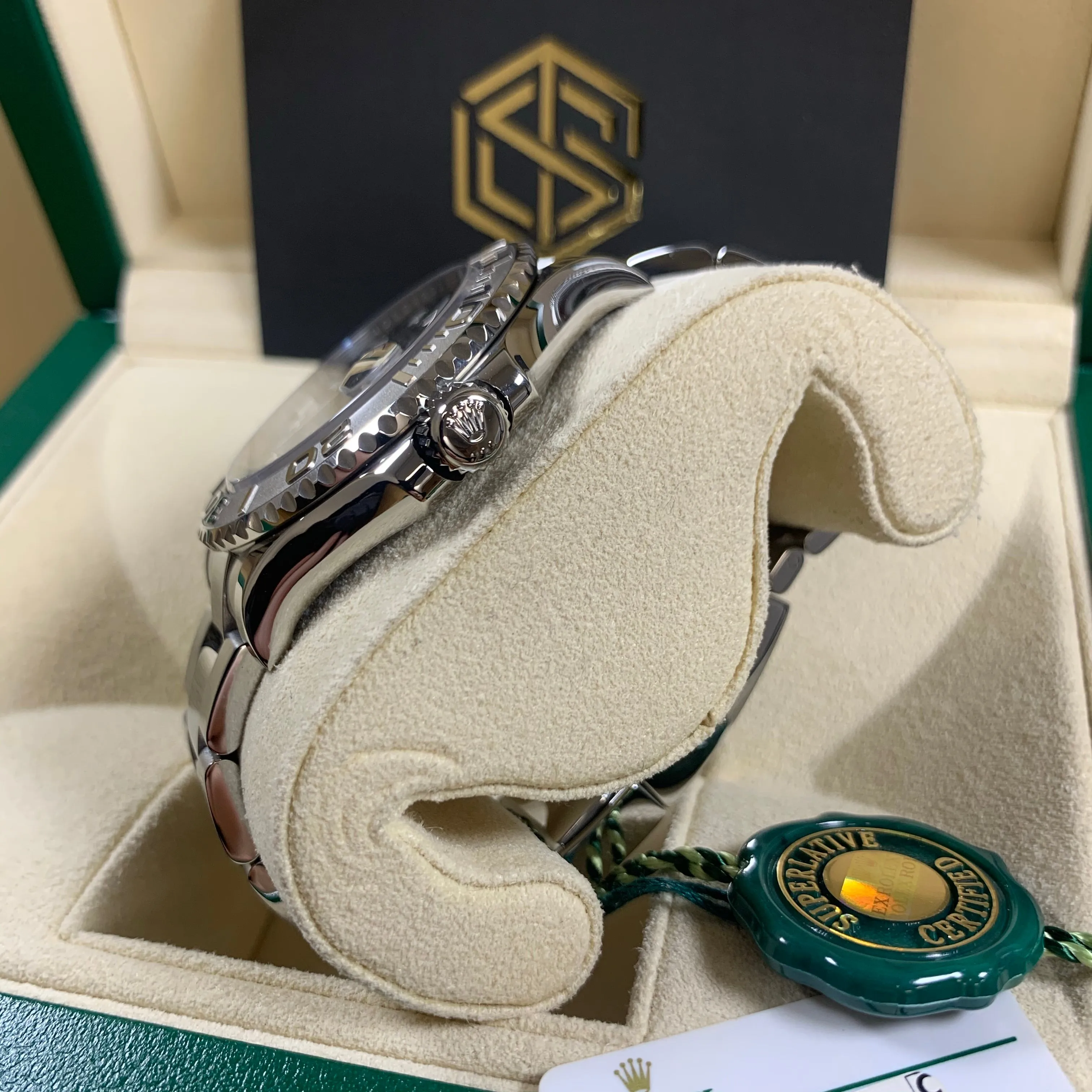 Rolex Yacht-Master 40 116622 Rhodium Dial 2018 Discontinued Full Set Watch