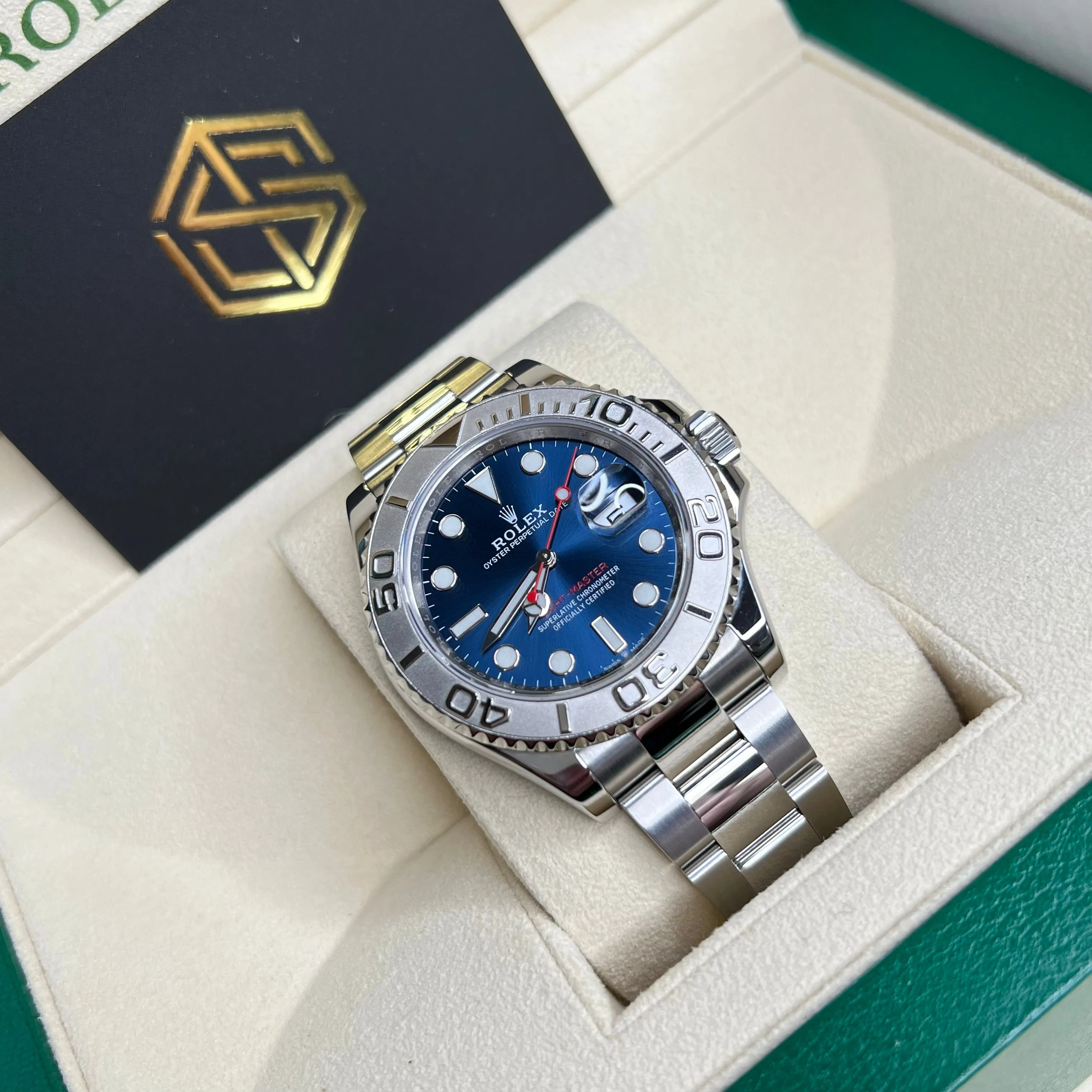 Rolex Yacht-Master 40 126622 Blue Dial 2022 Full Set Watch