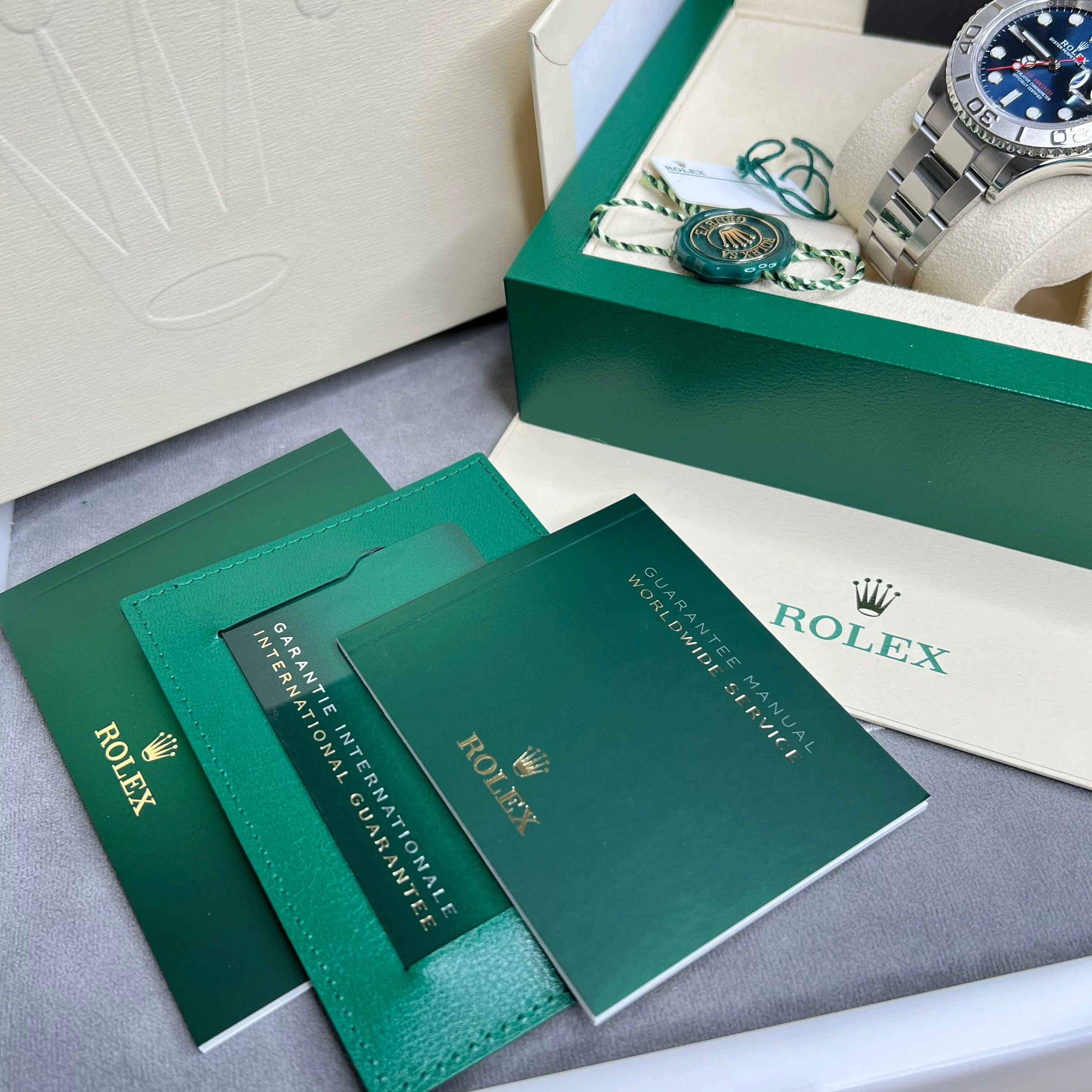 Rolex Yacht-Master 40 126622 Blue Dial 2022 Full Set Watch
