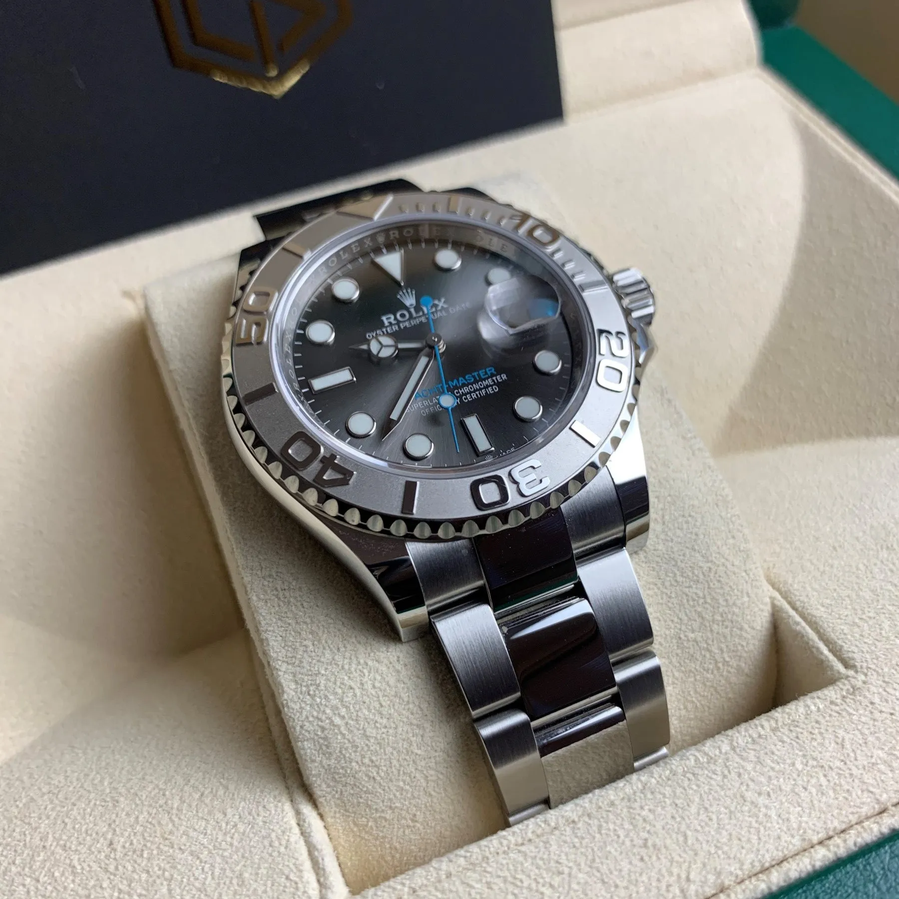Rolex Yacht-Master 40 126622 Rhodium Dial 2020 Full Set Watch