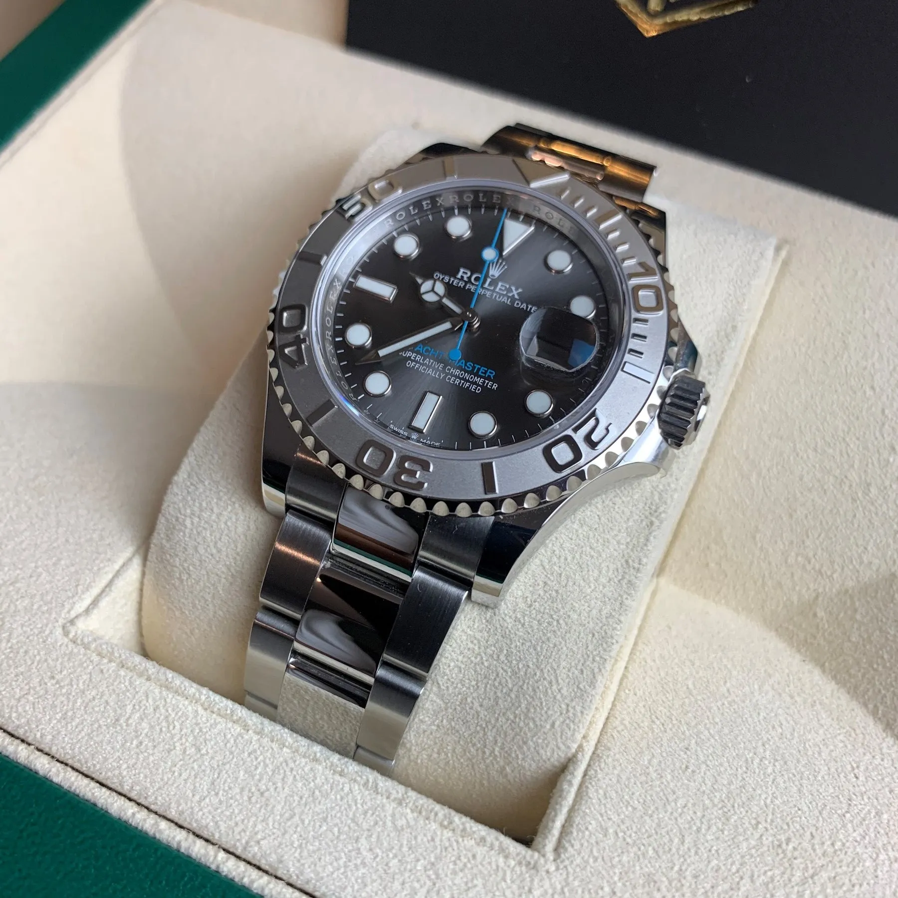 Rolex Yacht-Master 40 126622 Rhodium Dial 2020 Full Set Watch