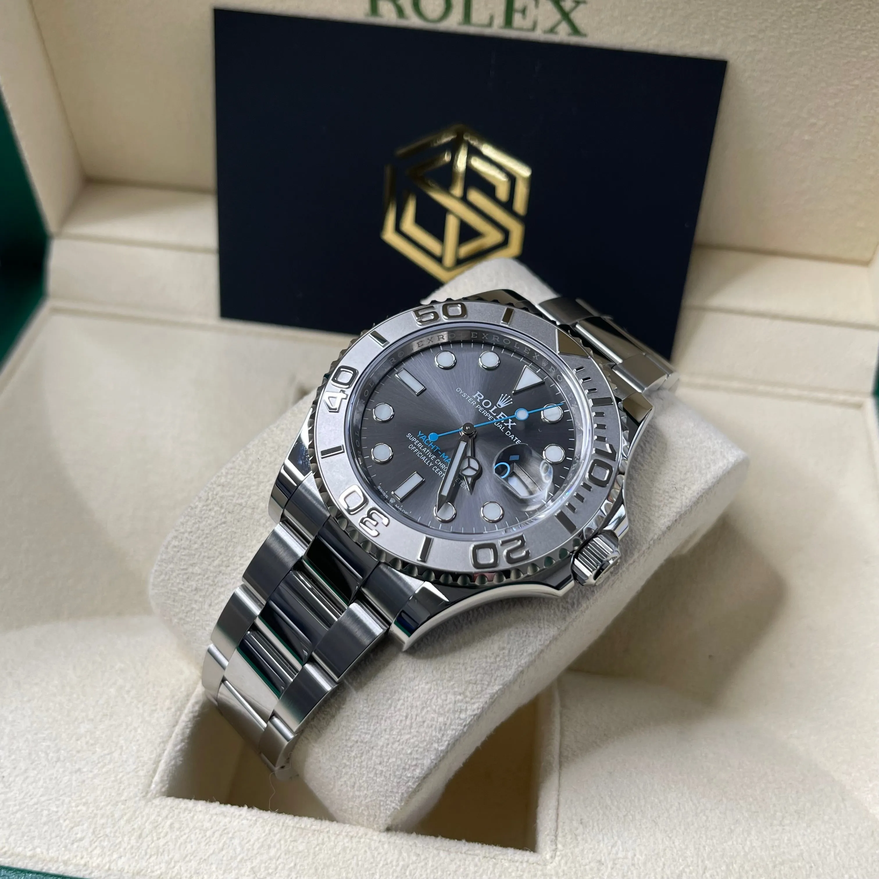 Rolex Yacht-Master 40 126622 Rhodium Dial 2021 Unworn Full Set Watch