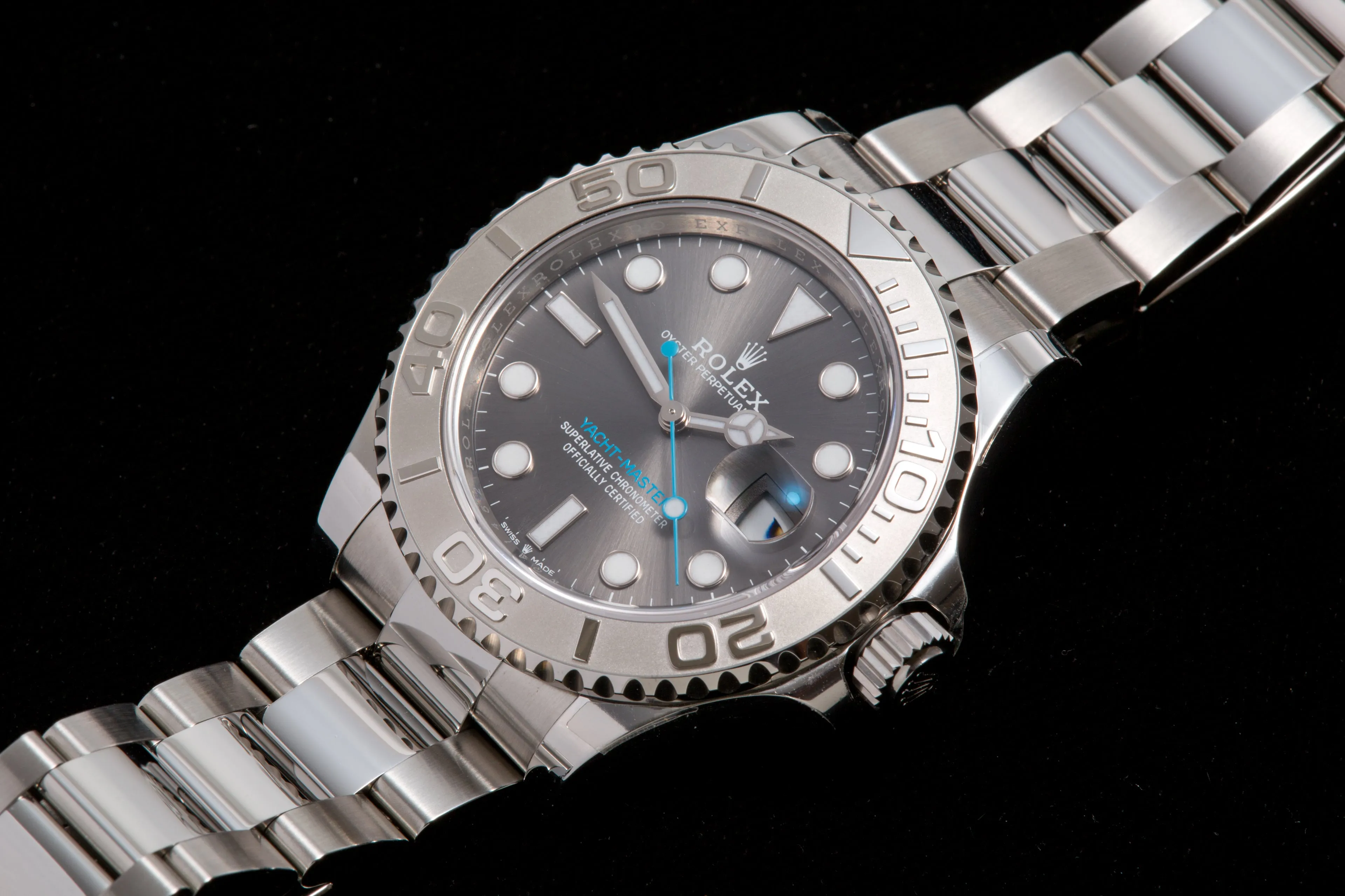 Rolex Yacht-Master Rhodium dial ref 126622