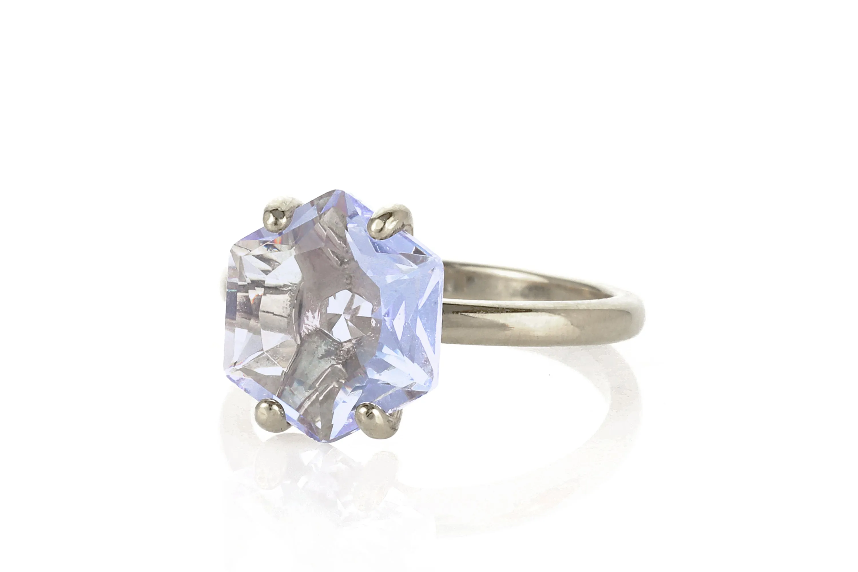 Rose Gold Tanzanite Solitaire Ring
