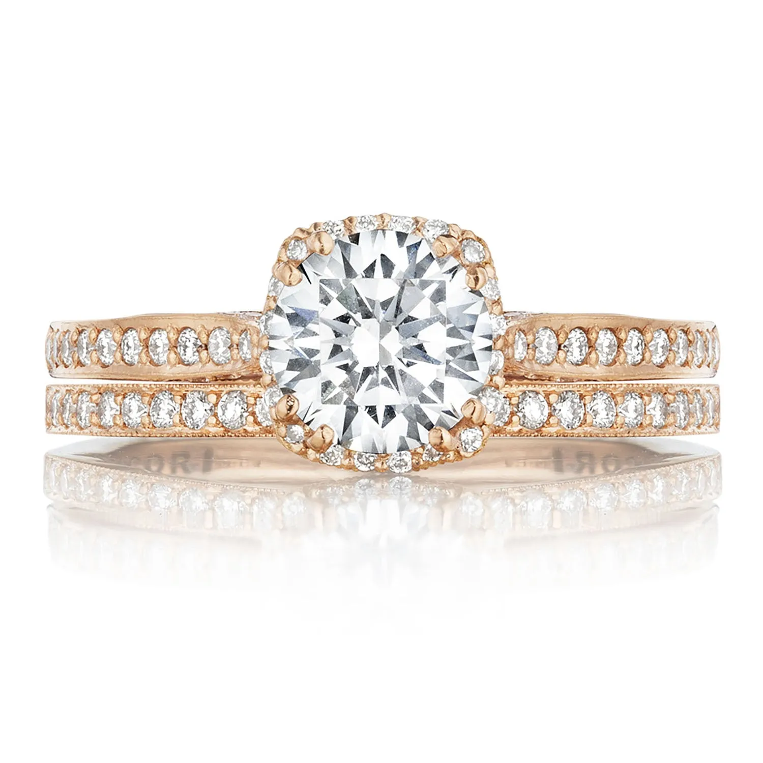 Round Bloom Engagement Ring