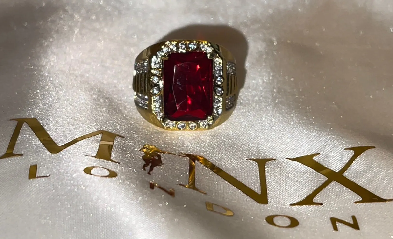 Ruby Ring | Ruby Ring for Men | Ruby Ring for Women | Ruby Diamond Ring | Ruby and Diamond Ring | Red Diamond Ring |  Iced Out Ring