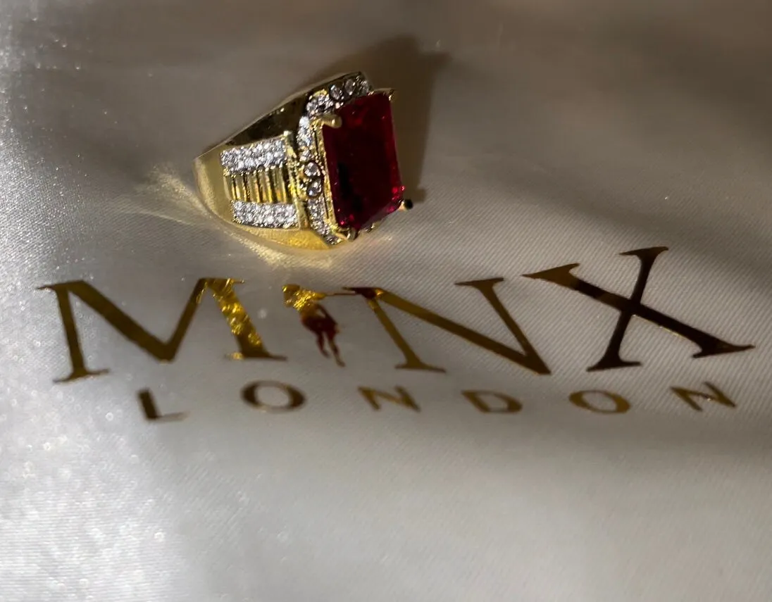 Ruby Ring | Ruby Ring for Men | Ruby Ring for Women | Ruby Diamond Ring | Ruby and Diamond Ring | Red Diamond Ring |  Iced Out Ring