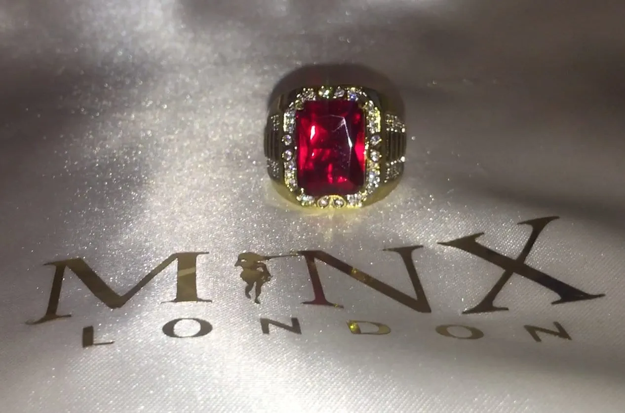 Ruby Ring | Ruby Ring for Men | Ruby Ring for Women | Ruby Diamond Ring | Ruby and Diamond Ring | Red Diamond Ring |  Iced Out Ring