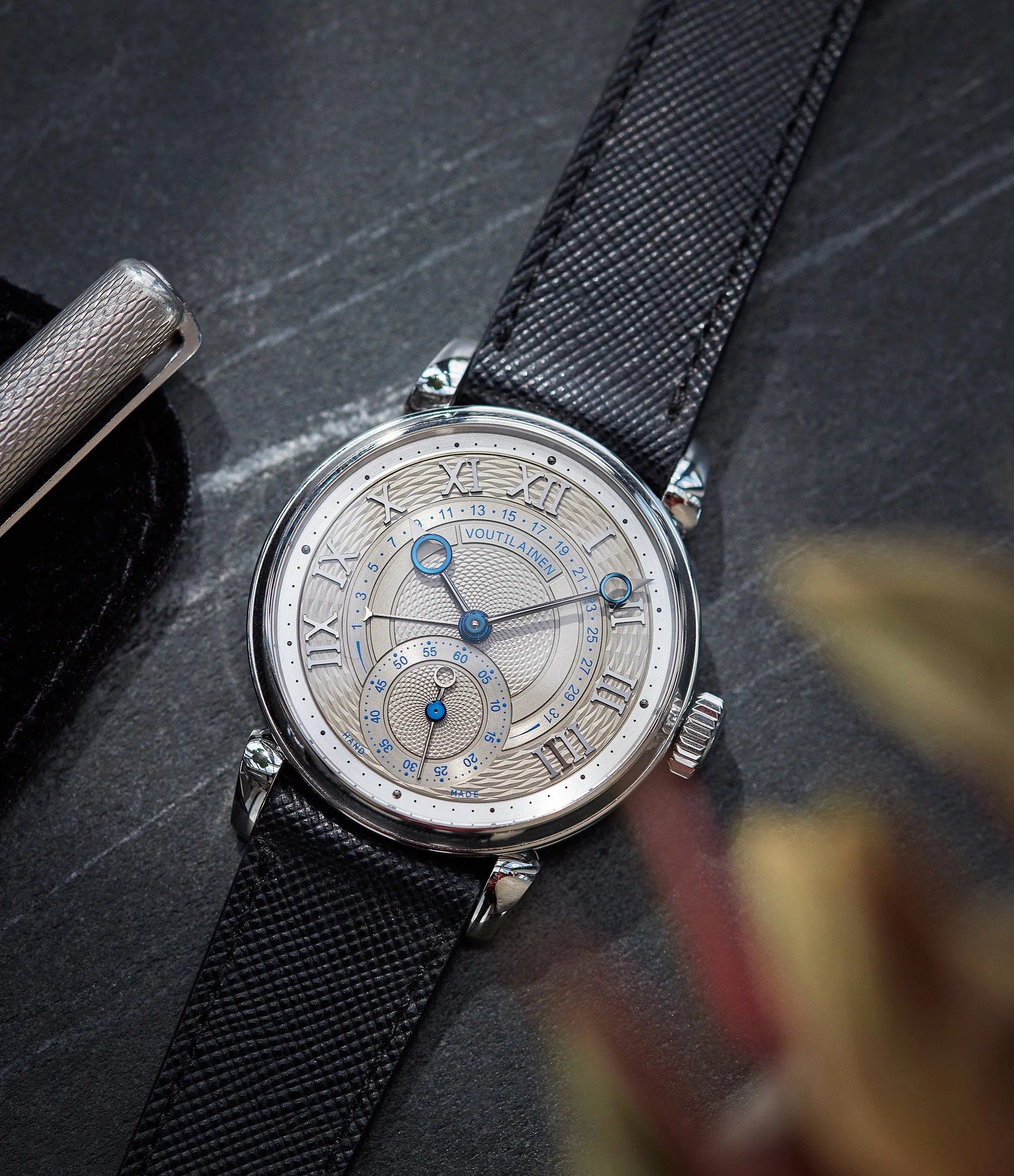 saffiano strap