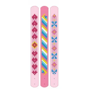 Shades of Pink Dotzies Bracelets by Diamond Dotz