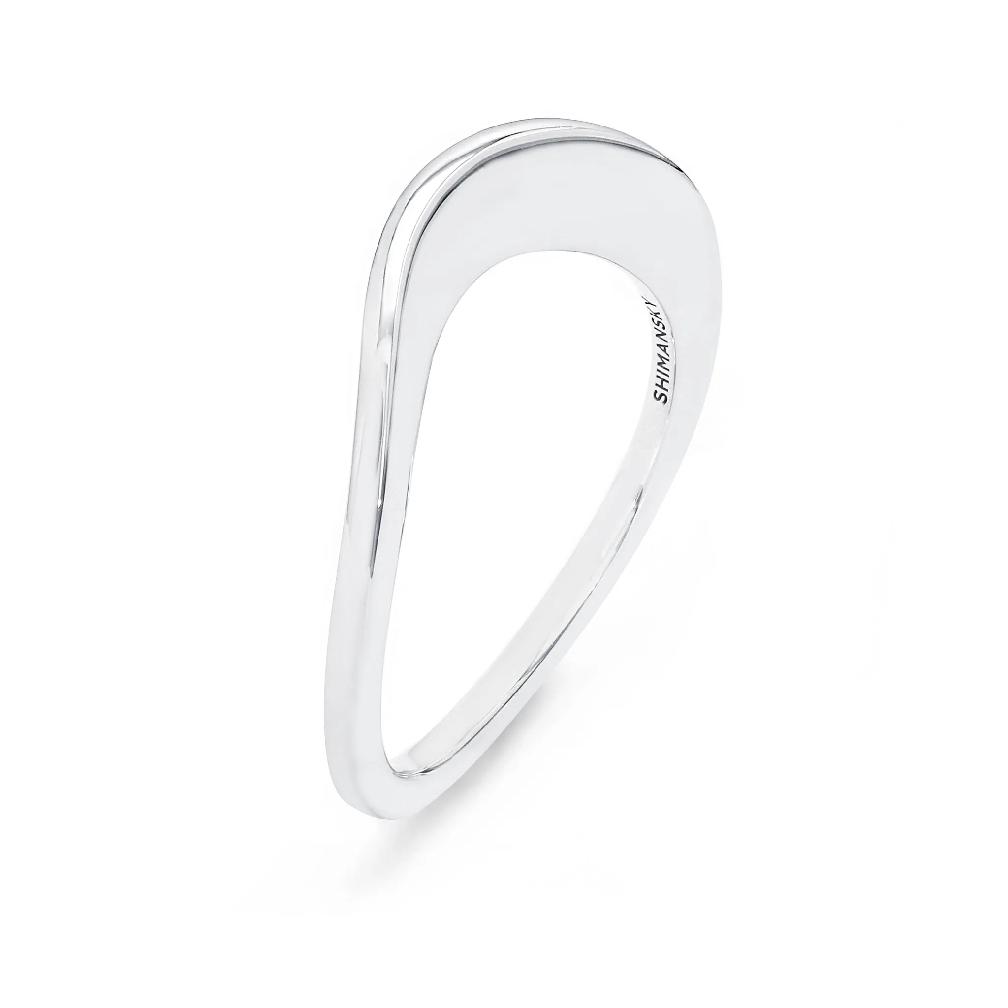 Silhouette Wedding Band