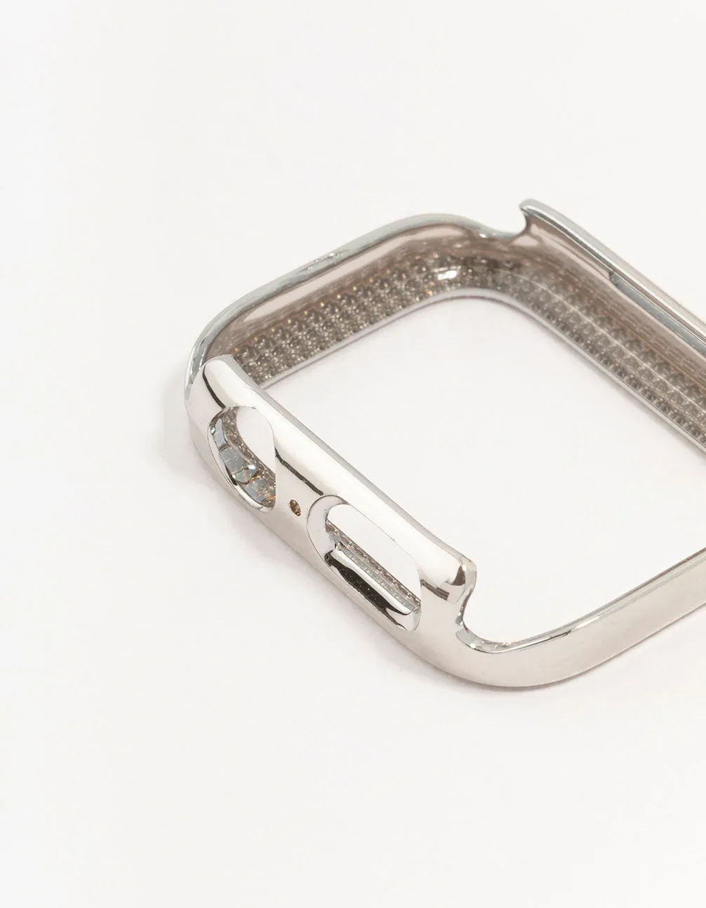 Silver Diamante Encrusted Watch Case 44/45 mm