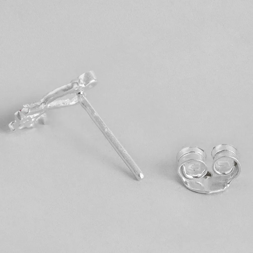 Silver Minimal Earring