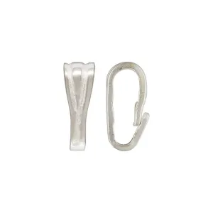 Small Locket Bail (2.2x6.5mm), Sterling Silver. #5003850